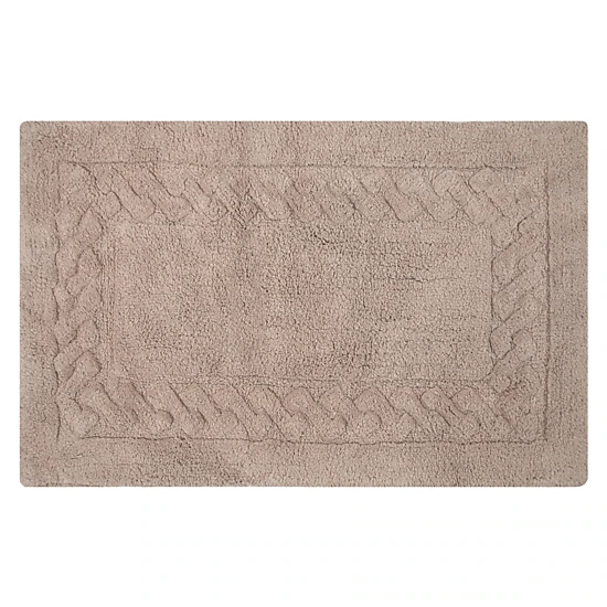 Knightsbridge Chain Bath Rug Cotton Non Skid Back