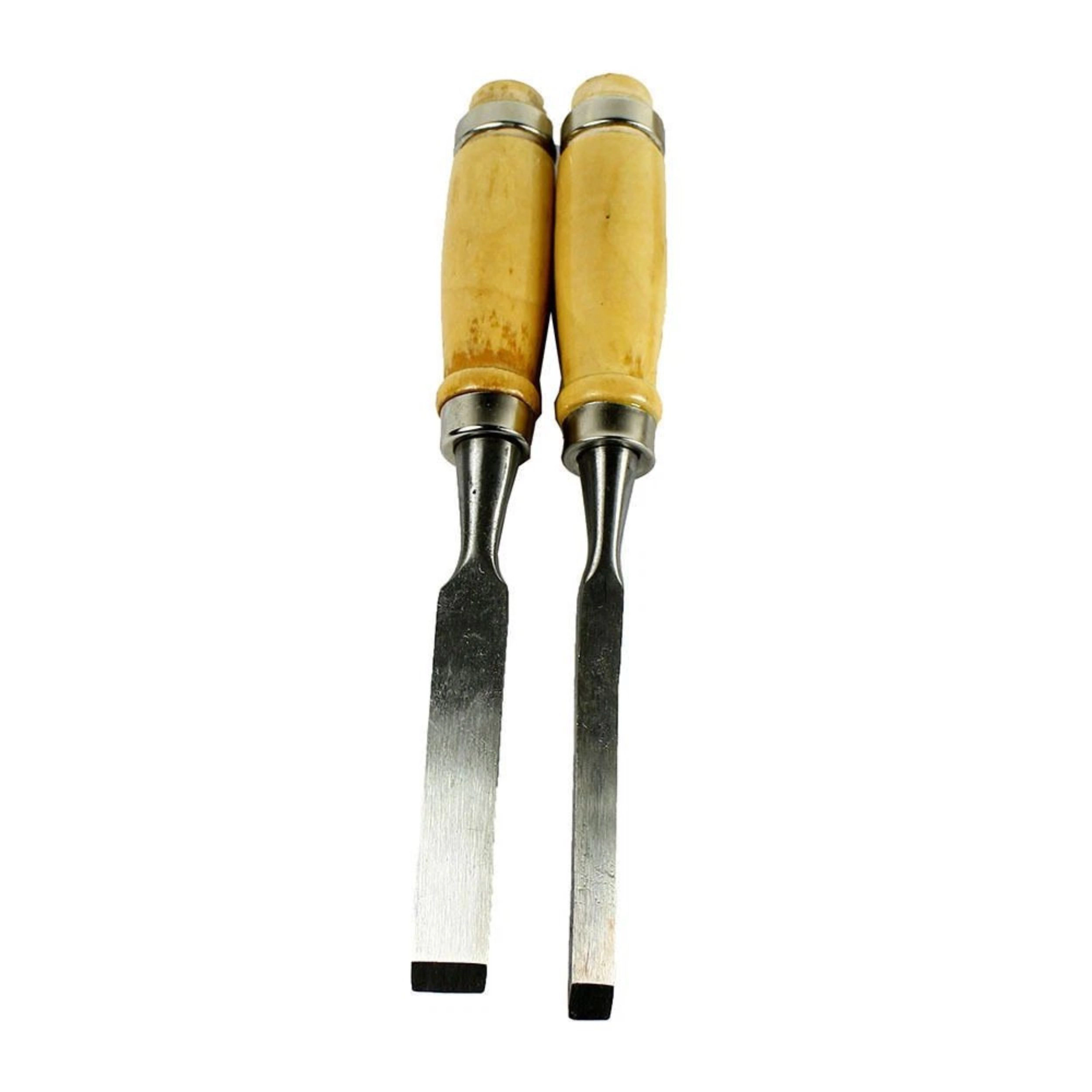 Home Collection 12 Piece Wood Carving Chisel and Gouge Tool Set