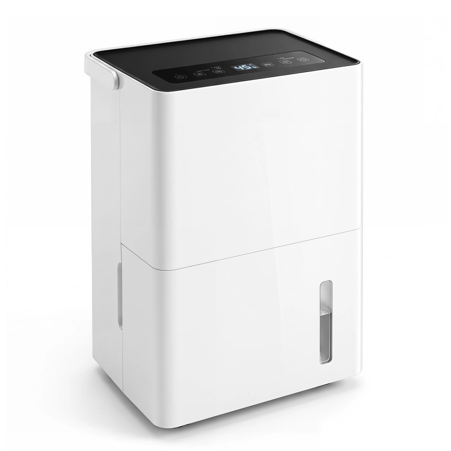 SlickBlue Portable Dehumidifier with Humidity Control and Continuous Drainage