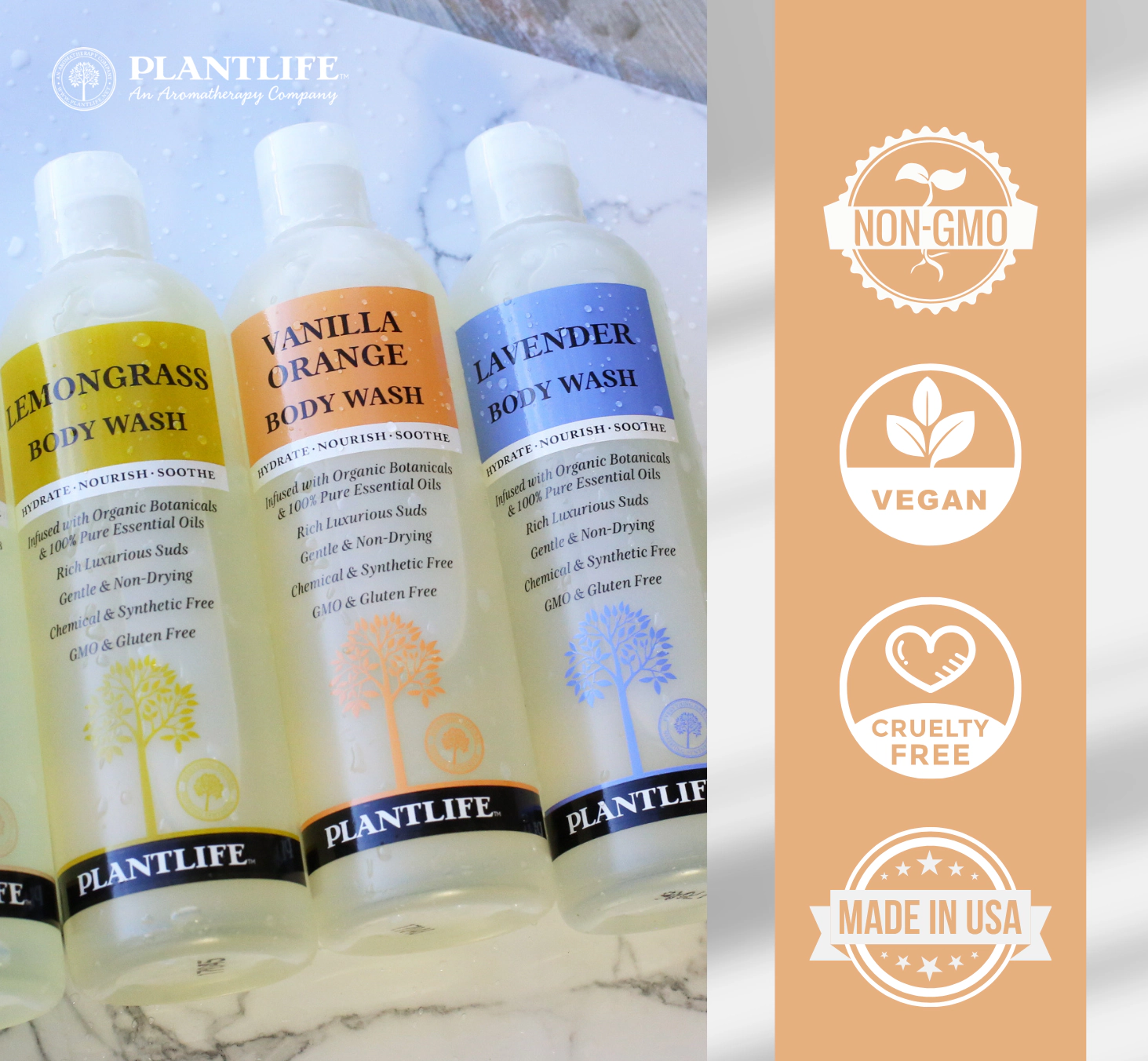 Plantlife Patchouli Body Wash