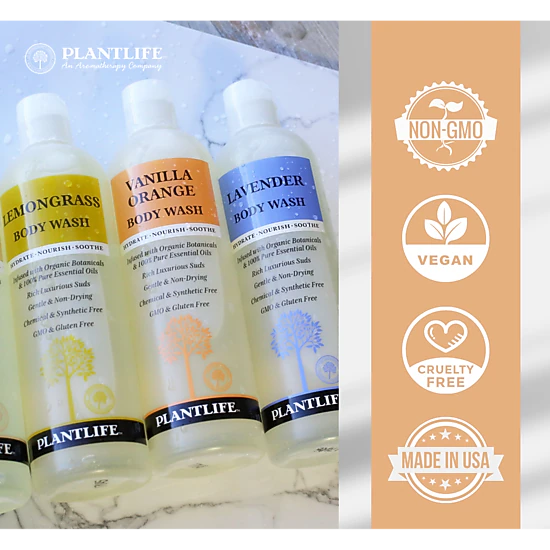 Plantlife Lemongrass Body Wash