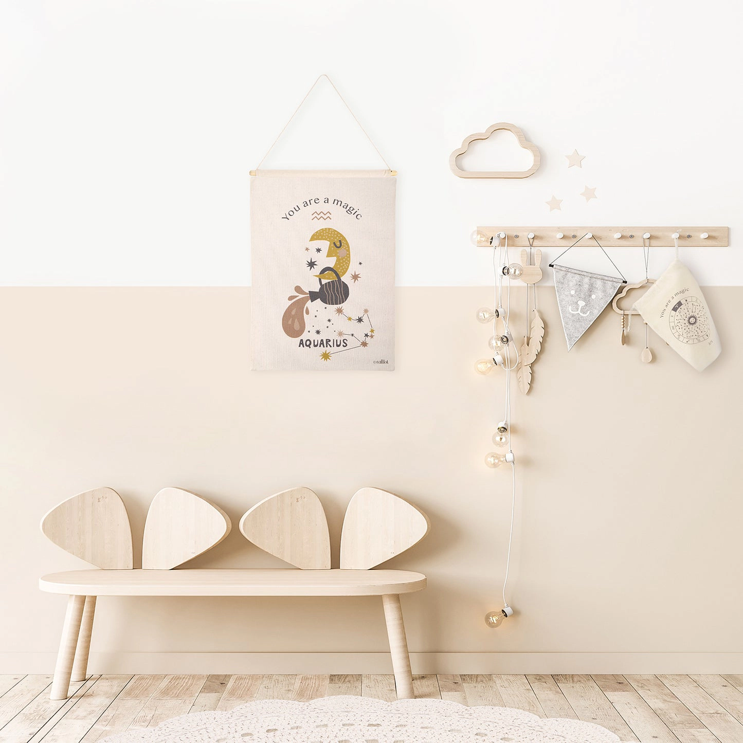 Nattiot Wall Hanging Little Aquarius
