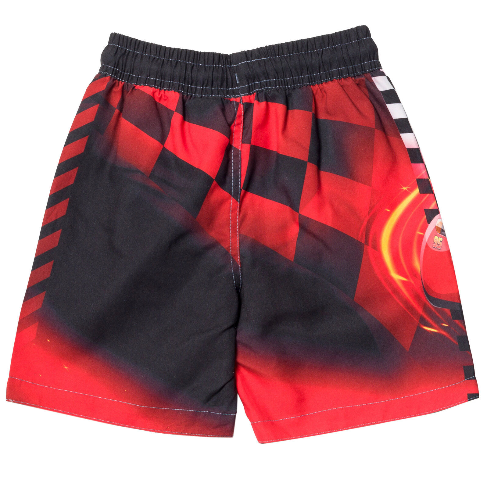 Disney Cars Boys' 2-Piece Rash Guard and Swim Trunks Set