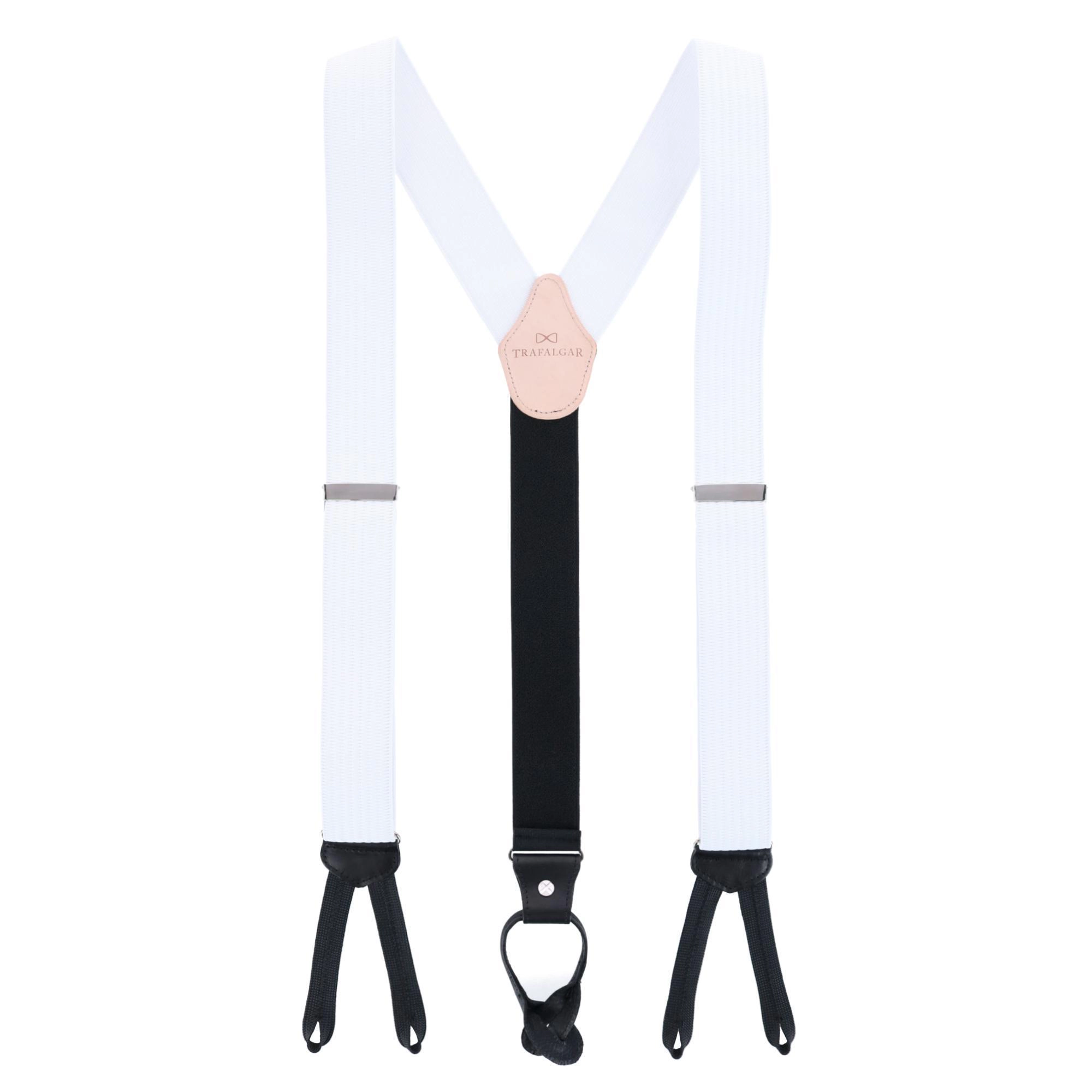 Trafalgar Men's Big & Tall 35mm Regal Formal Suspenders