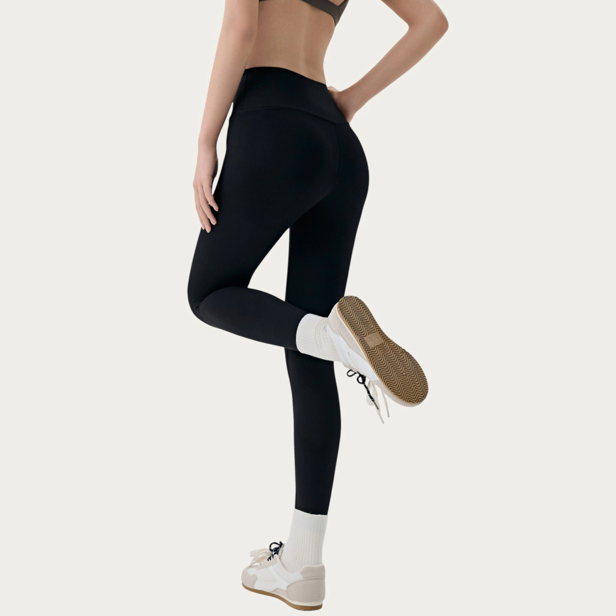 Anna-Kaci Active Women's High Waist Full Length Leggings with Sleek Stretch Fabric Smooth Contoured Fit
