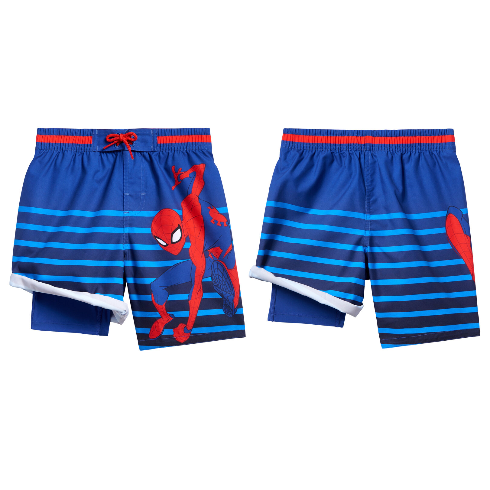 Marvel Spider-Man Boys' Swimwear Swim Trunks