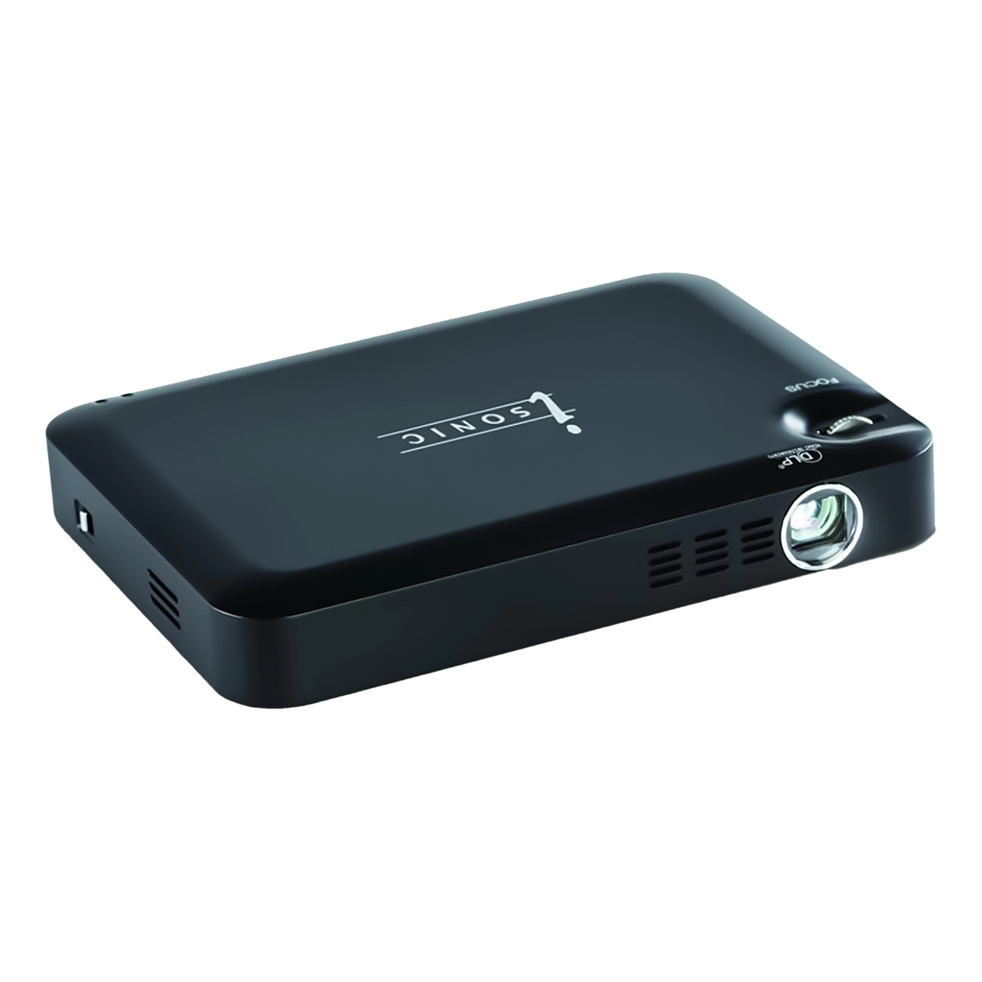 Pursonic Unisex Portable HD Compact Projector for Home Entertainment