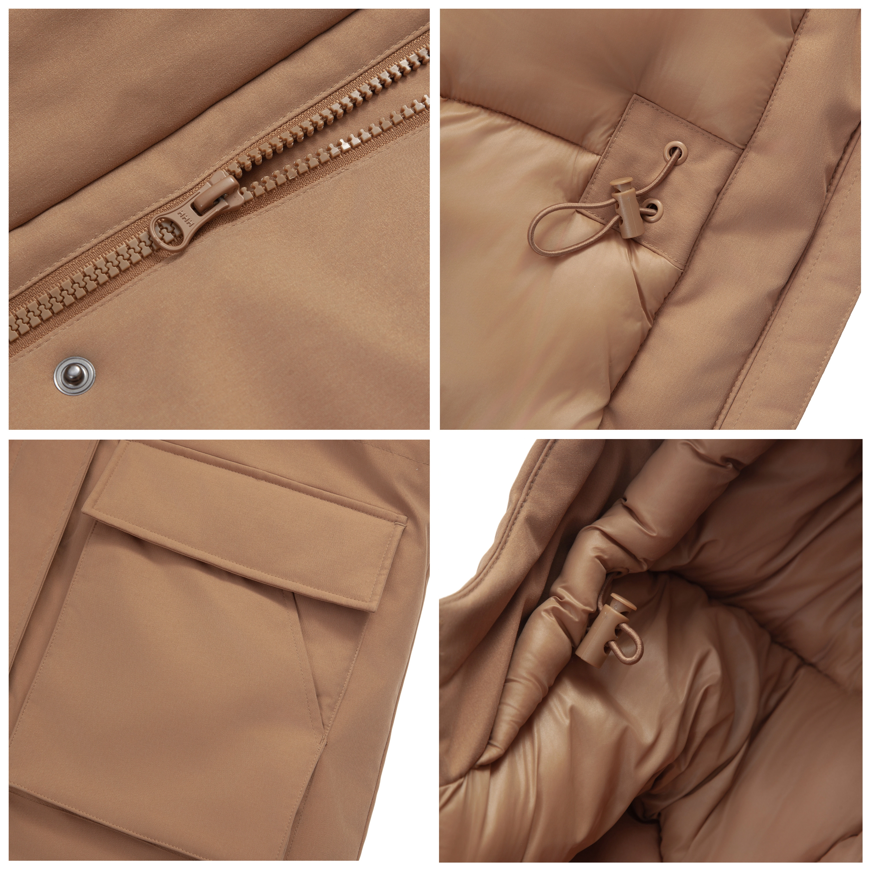 Rokka&Rolla Womens Parka Jacket with Carrying Straps