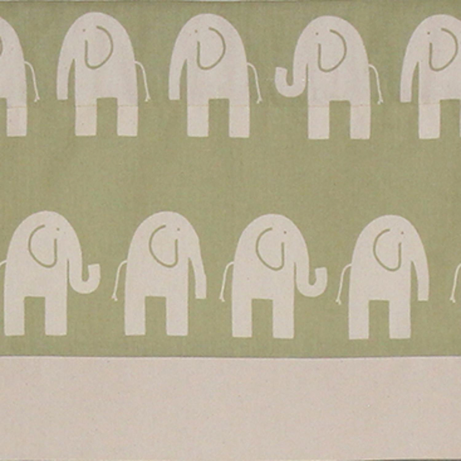 RLF Home Ele Banded 100% Cotton with Fully Lined 3" Rod Pocket Valnance for Windows 50" x 15" Fern