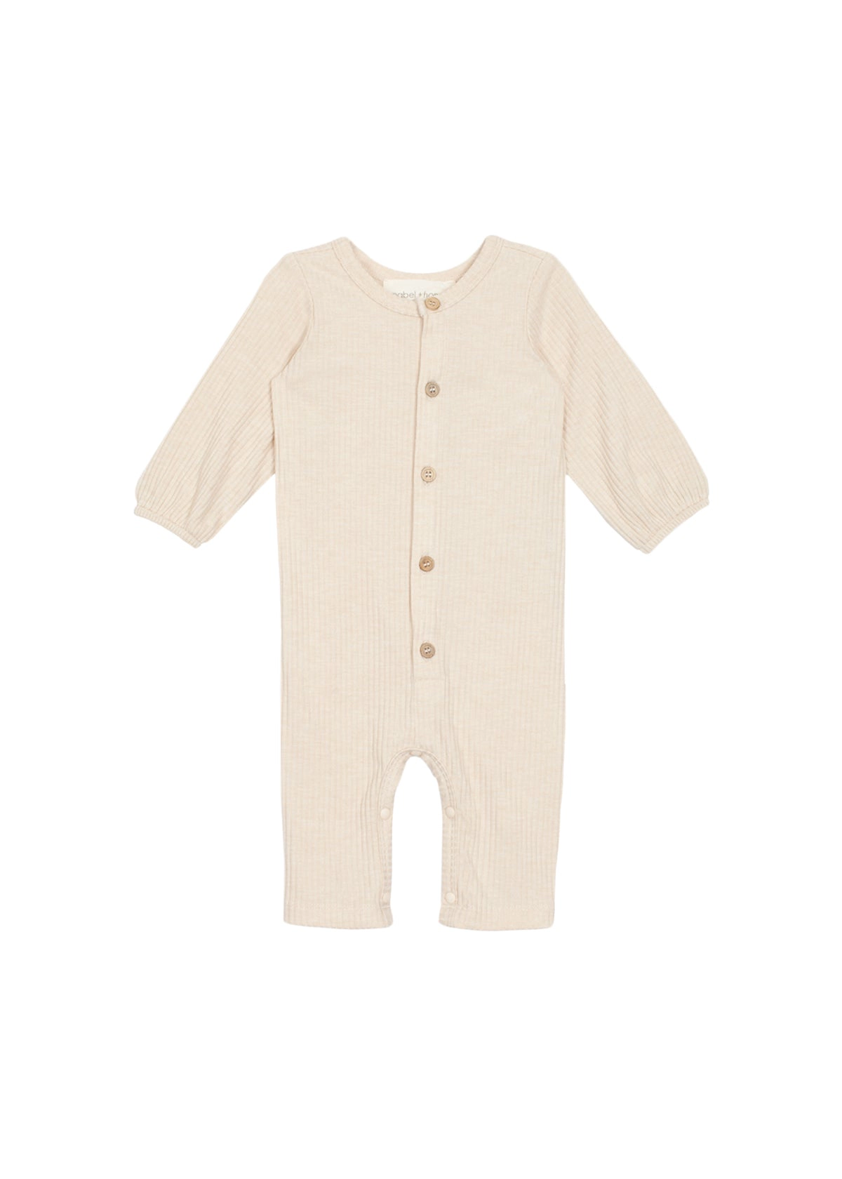 Mabel and Honey Starry Night Rib Knit Romper