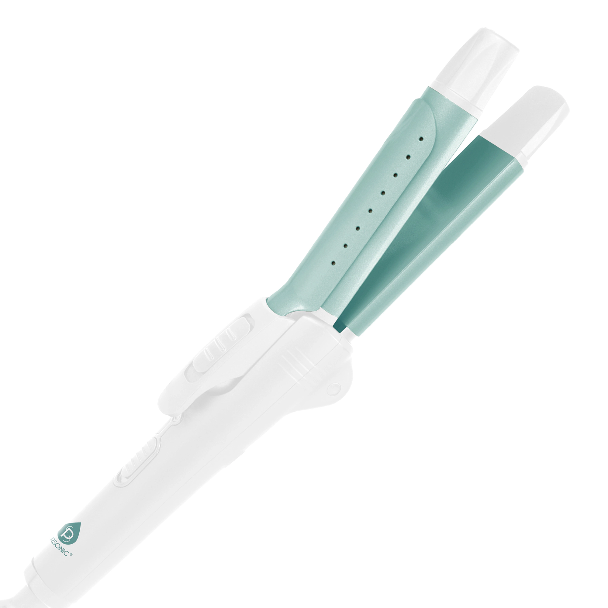 Pursonic Women's 2-in-1 Ceramic Travel Hair Straightener & Curler Styling Tool