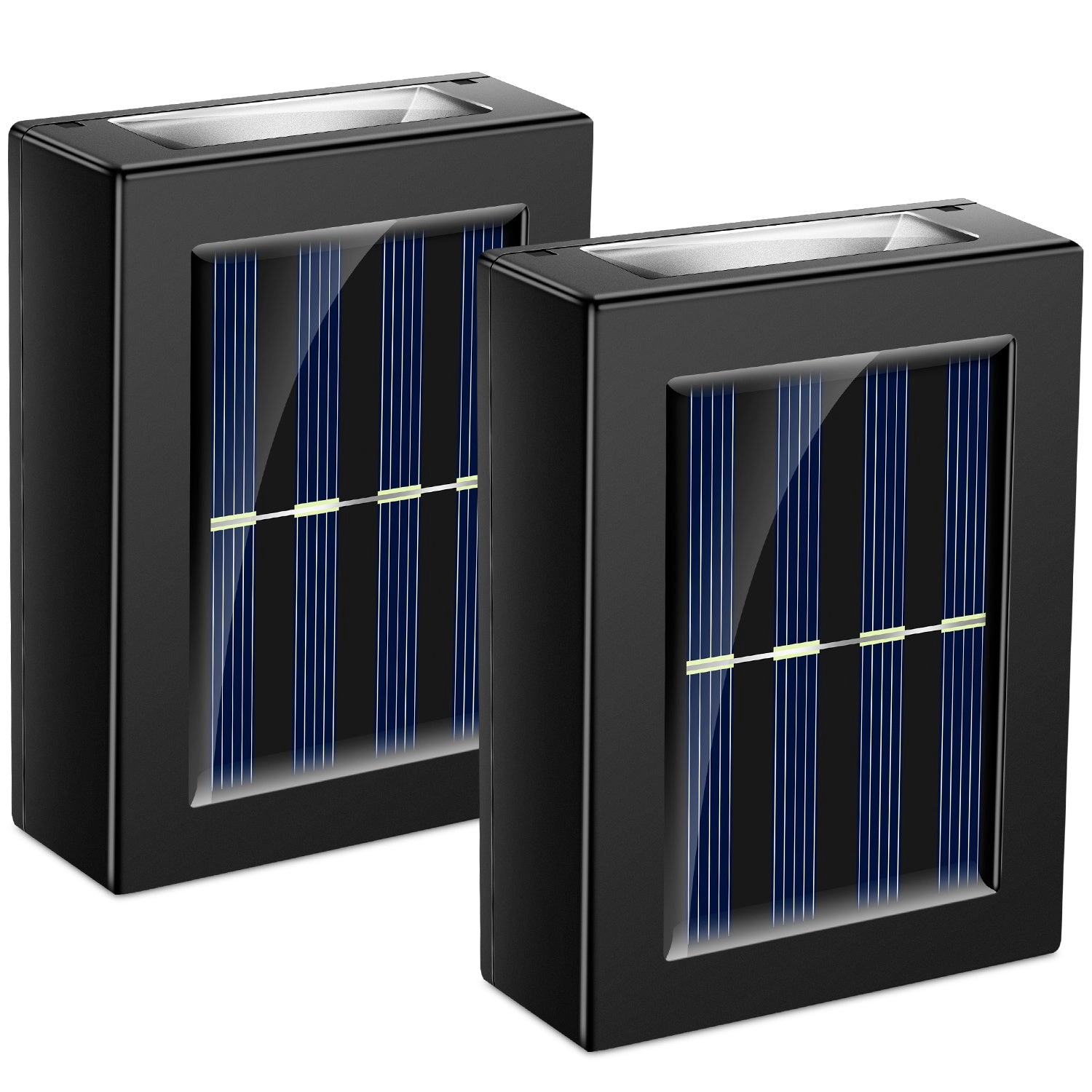 GBruno Solar 2-LED Deck Lights Outdoor Waterproof