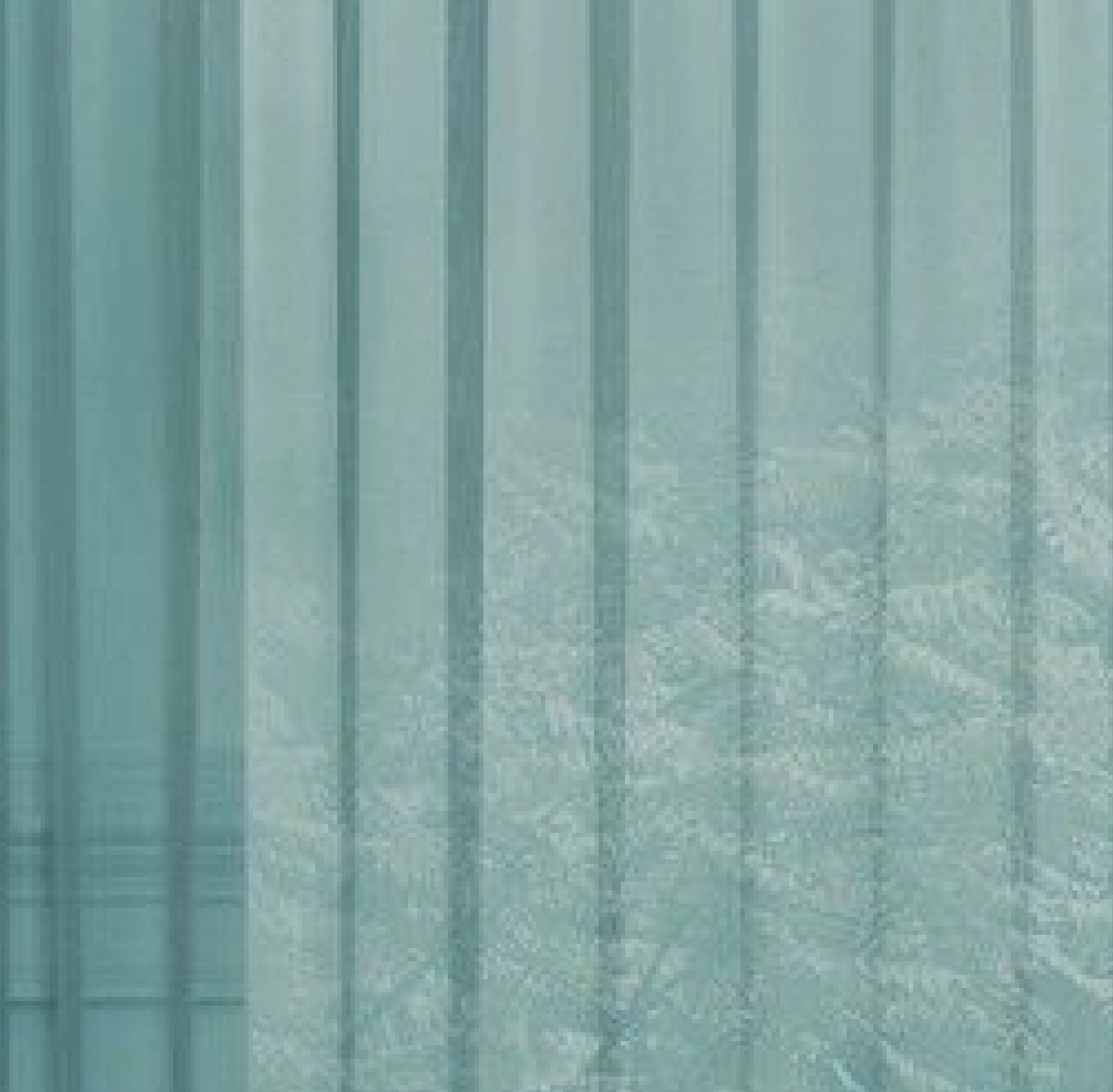 Kate Aurora Collections Turquoise Premium Semi Sheer Voile Curtain Pair - 52 in. W x 84 in. L