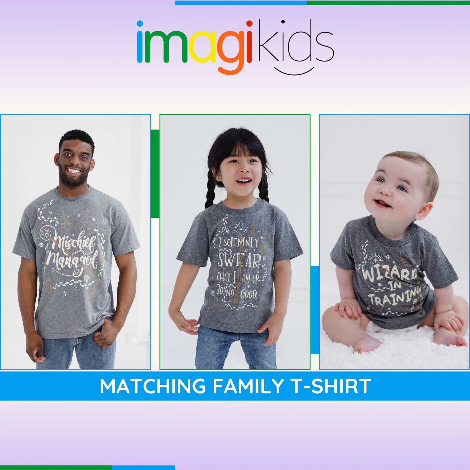 Harry Potter Matching Family Short Sleeve Graphic T-Shirt