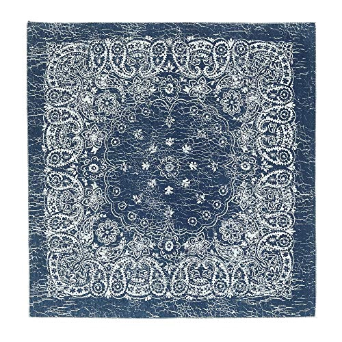 CTM® Extra Large 27 Inch Rustic Paisley Print Bandana