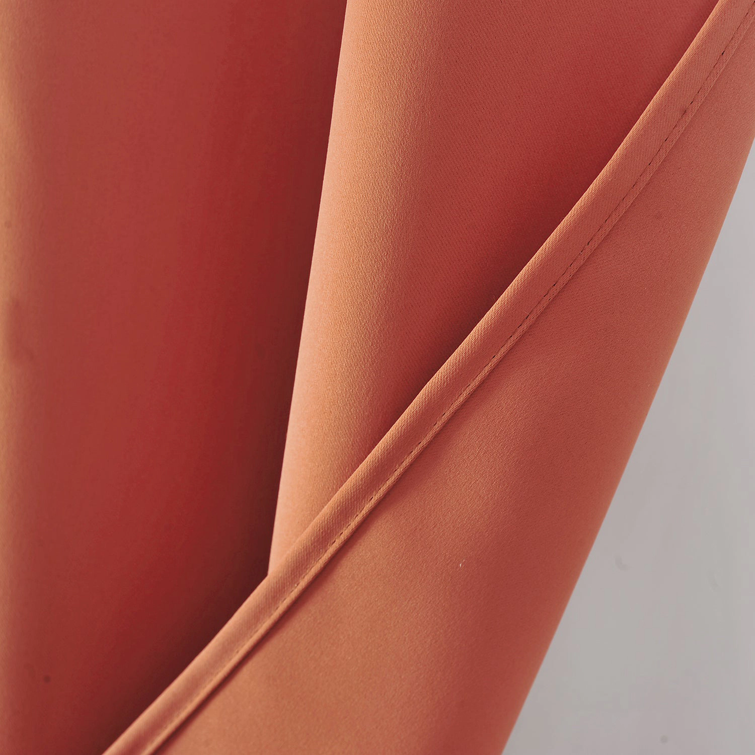RT Designers Collection 100% Polyester 250 GSM Riley 100% Blackout Grommet Panel 54" x 45" Spice