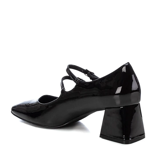 XTI Womens Mary Jane Pumps Block Heel, Square Toe