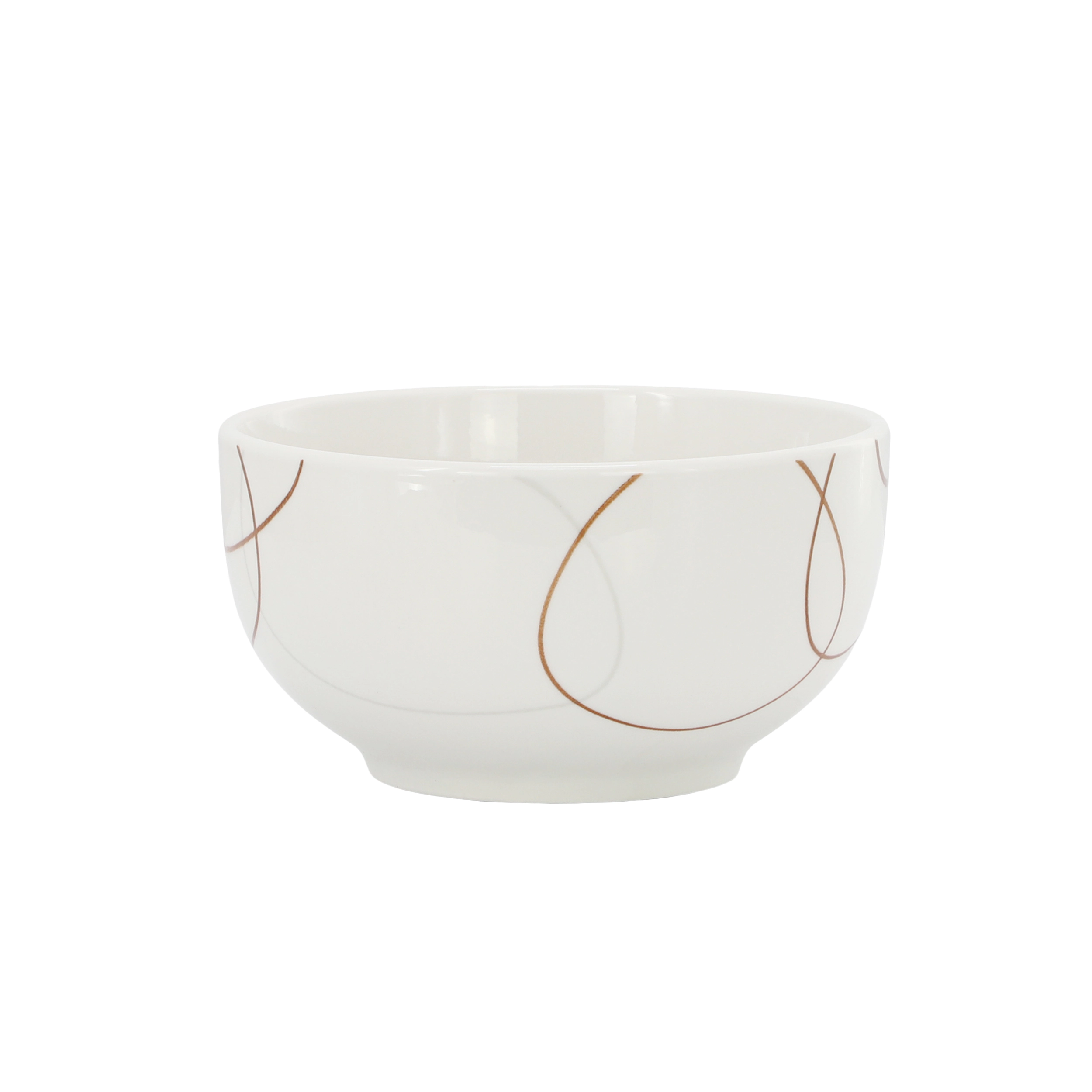 Elama Sydney Piece Porcelain Double Bowl Dinnerware Set
