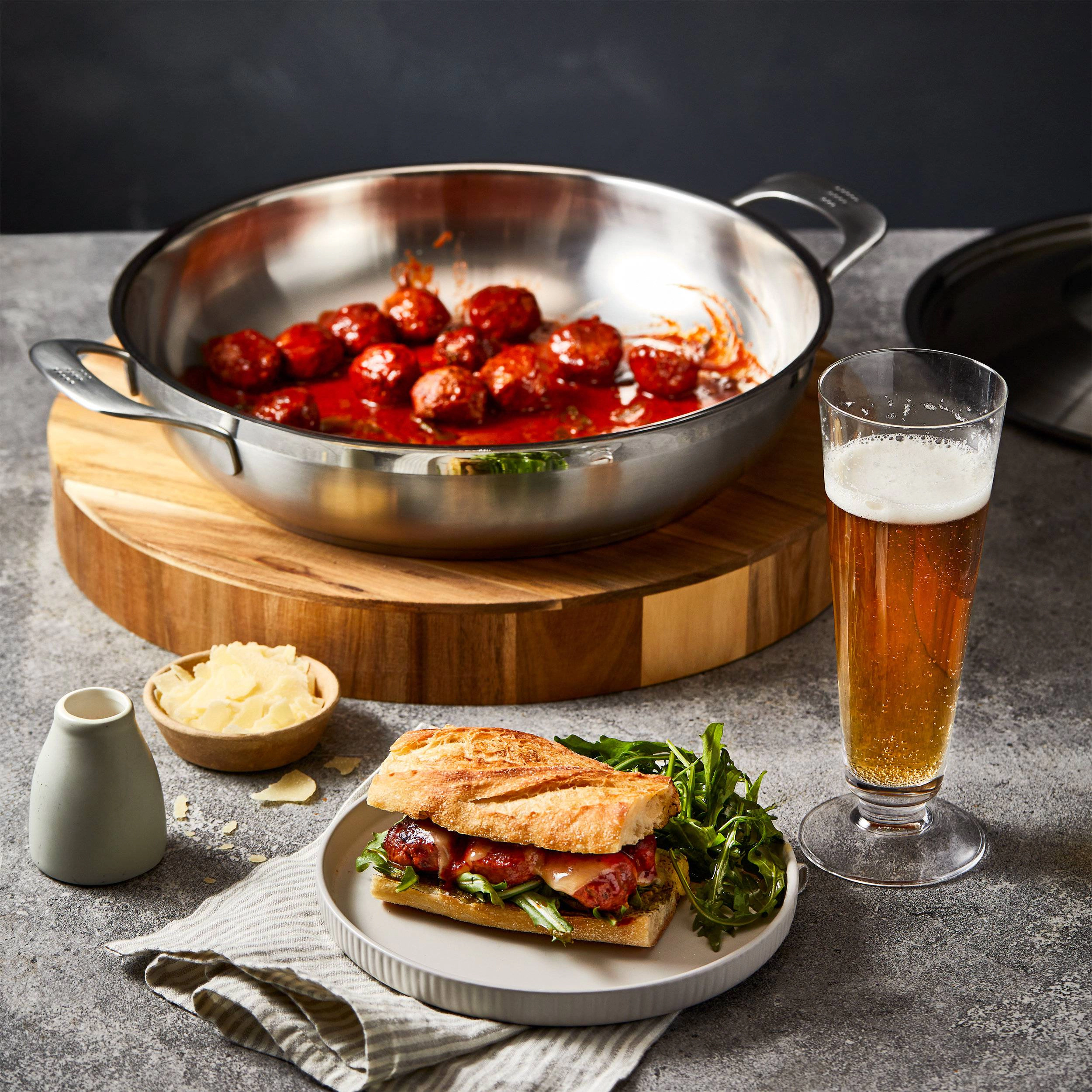 Cuisine::pro® iD3® SS 4 Qt. Chef Pan