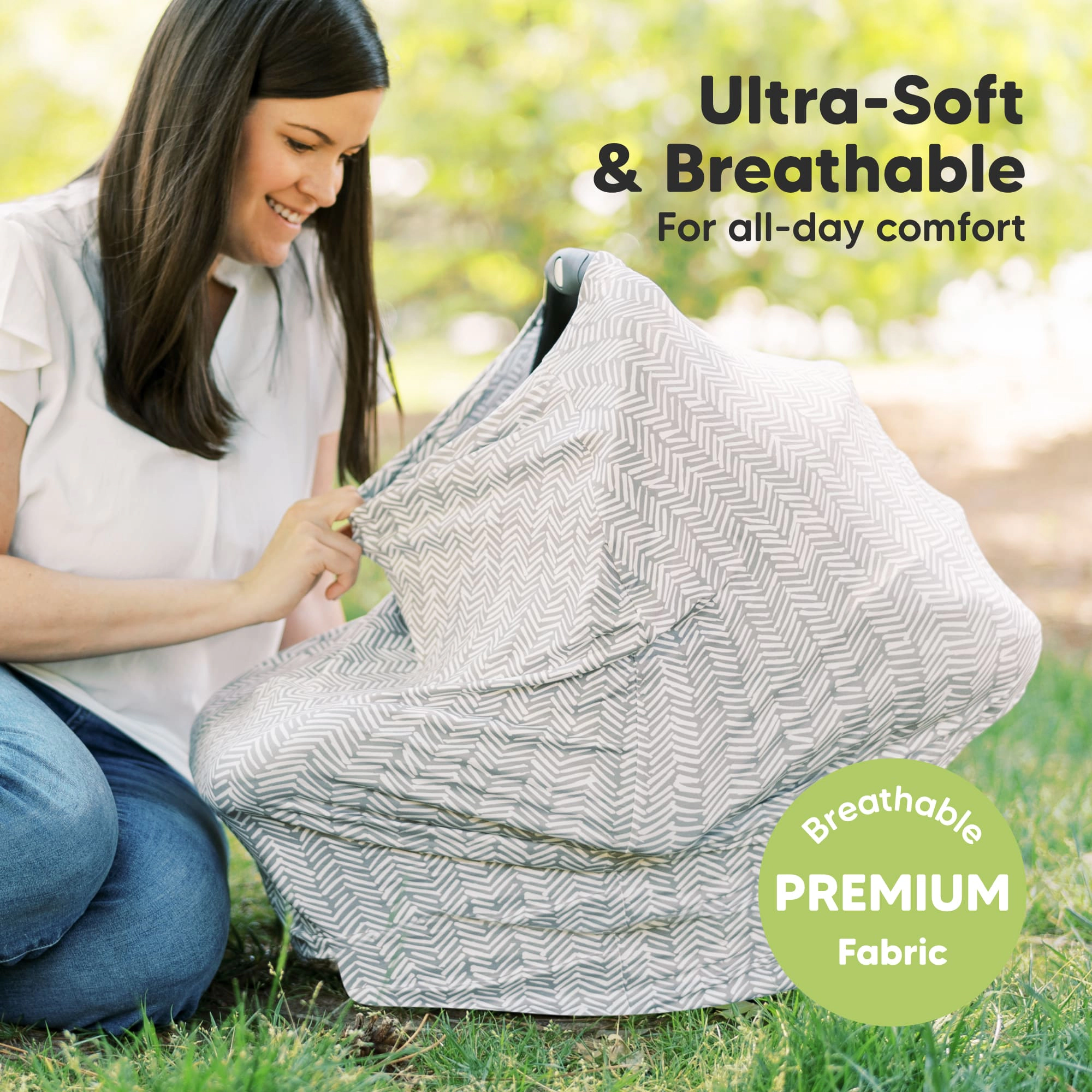 KeaBabies All-in-1 Multi-Use Cover for Baby Boys, Girls