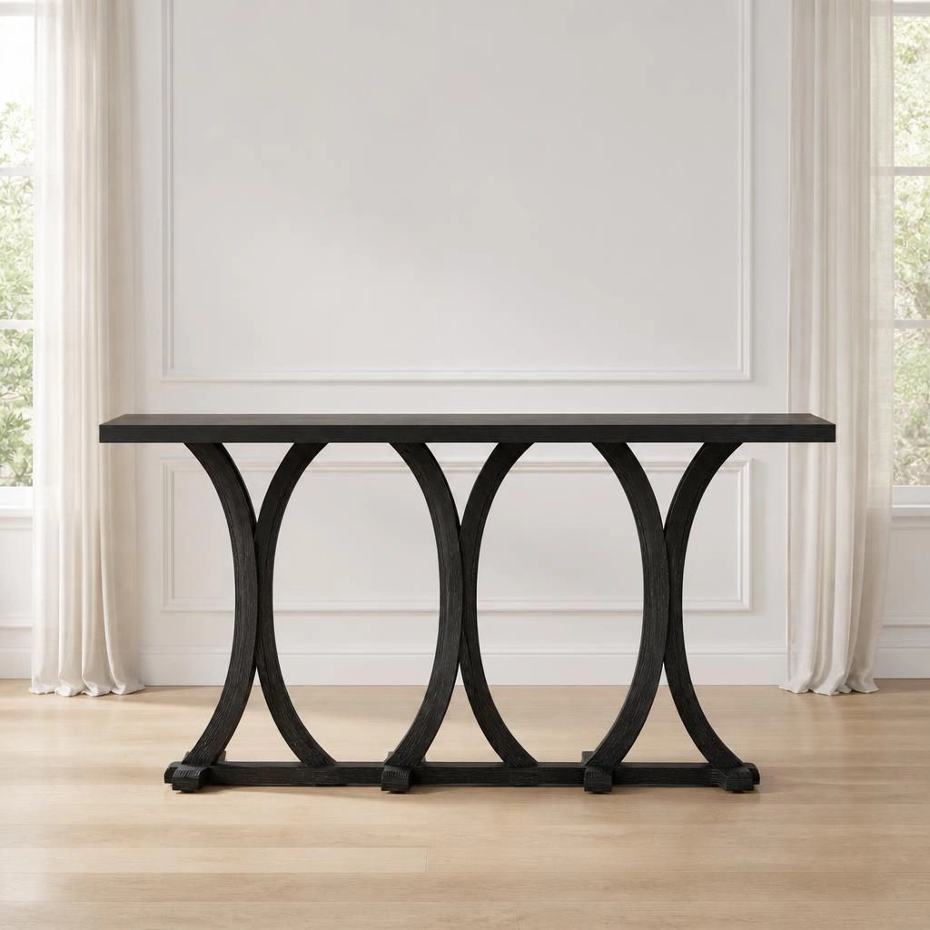 GOODSILO Long Narrow Entryway Console Table