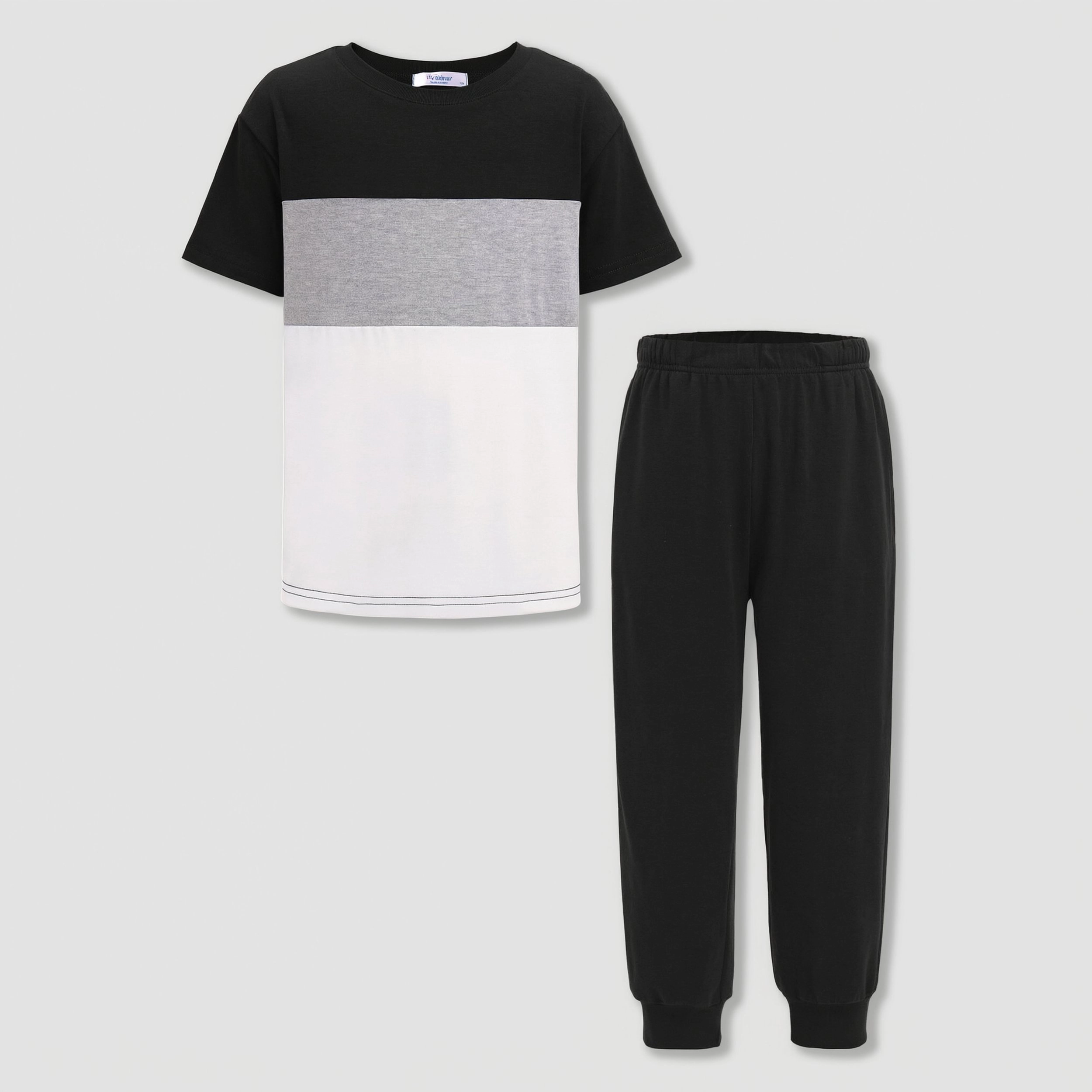 Arshiner Boys Pants Set Piece Short Sleeve Tshirt And Active Casual Clothing