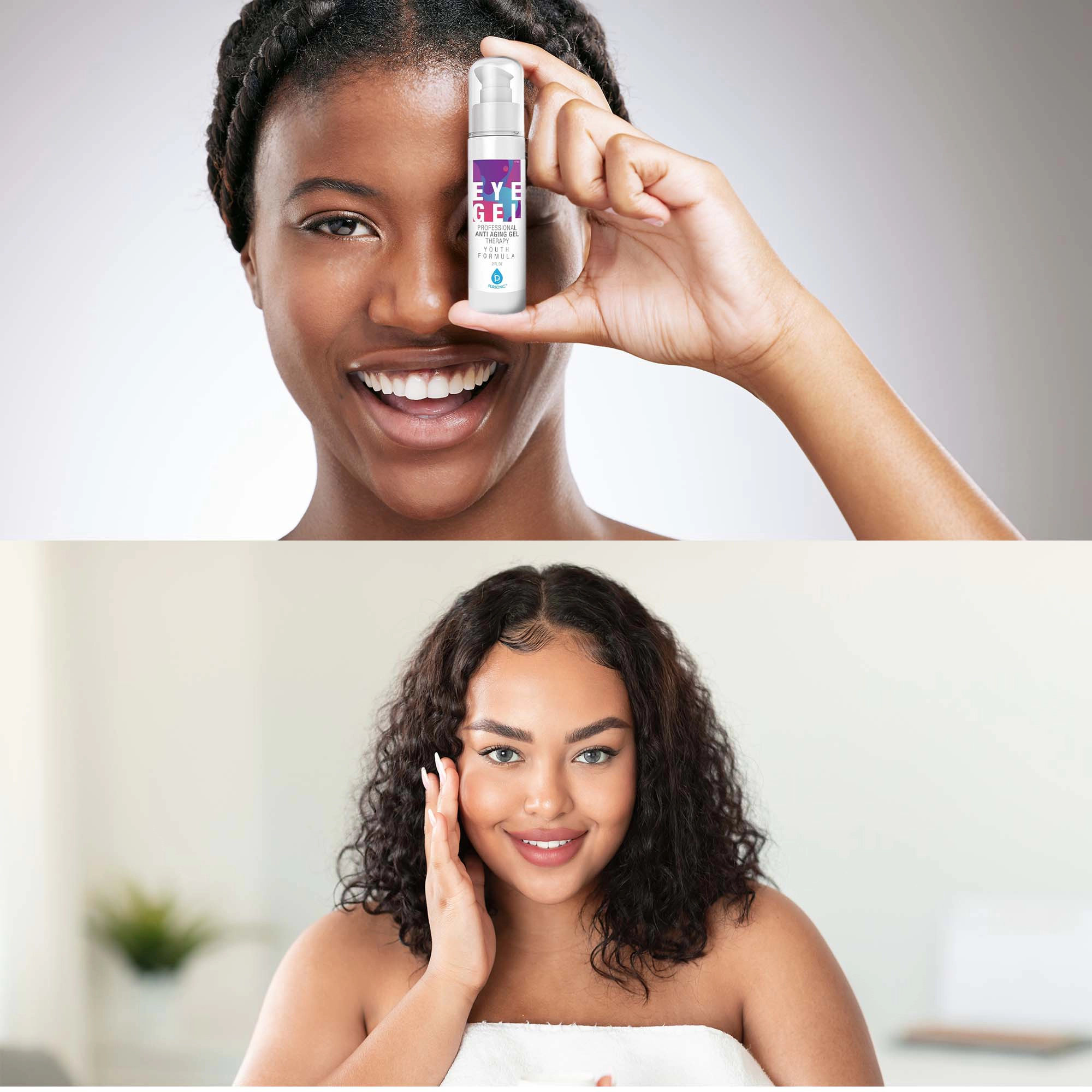 Pursonic Unisex Ultimate Skincare Ampoule & Eye Gel Set