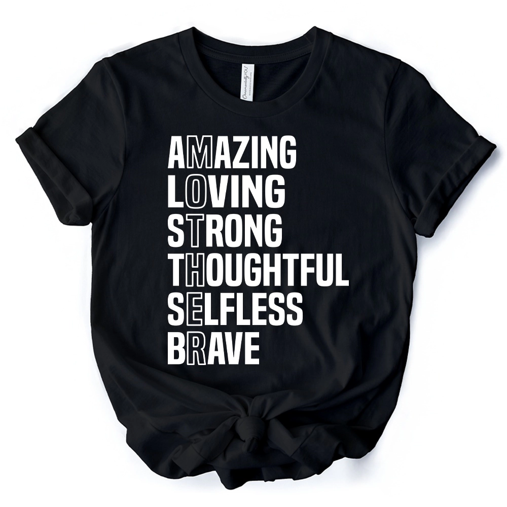 OrnamentallyYou Womens Inspirational Mom T-Shirt