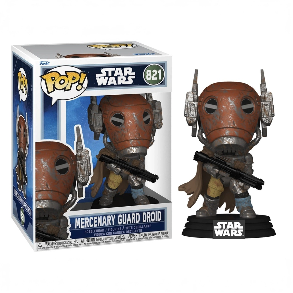 Funko Pop! Star Wars, The Mandalorian: Mercenary Guard Droid #821