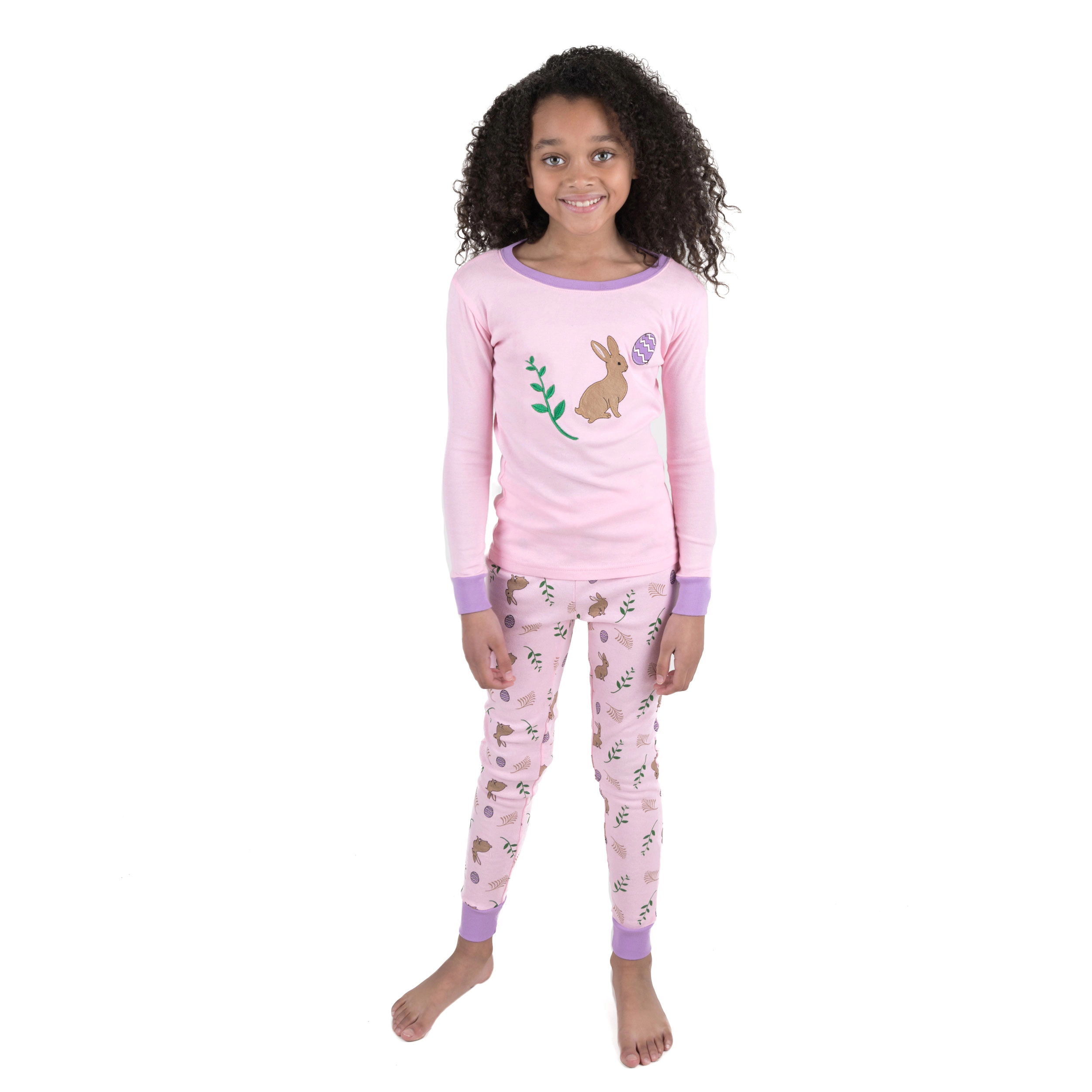 Leveret Baby/Toddler/Kids 2-pc Cotton Snug Fit Easter Pajamas