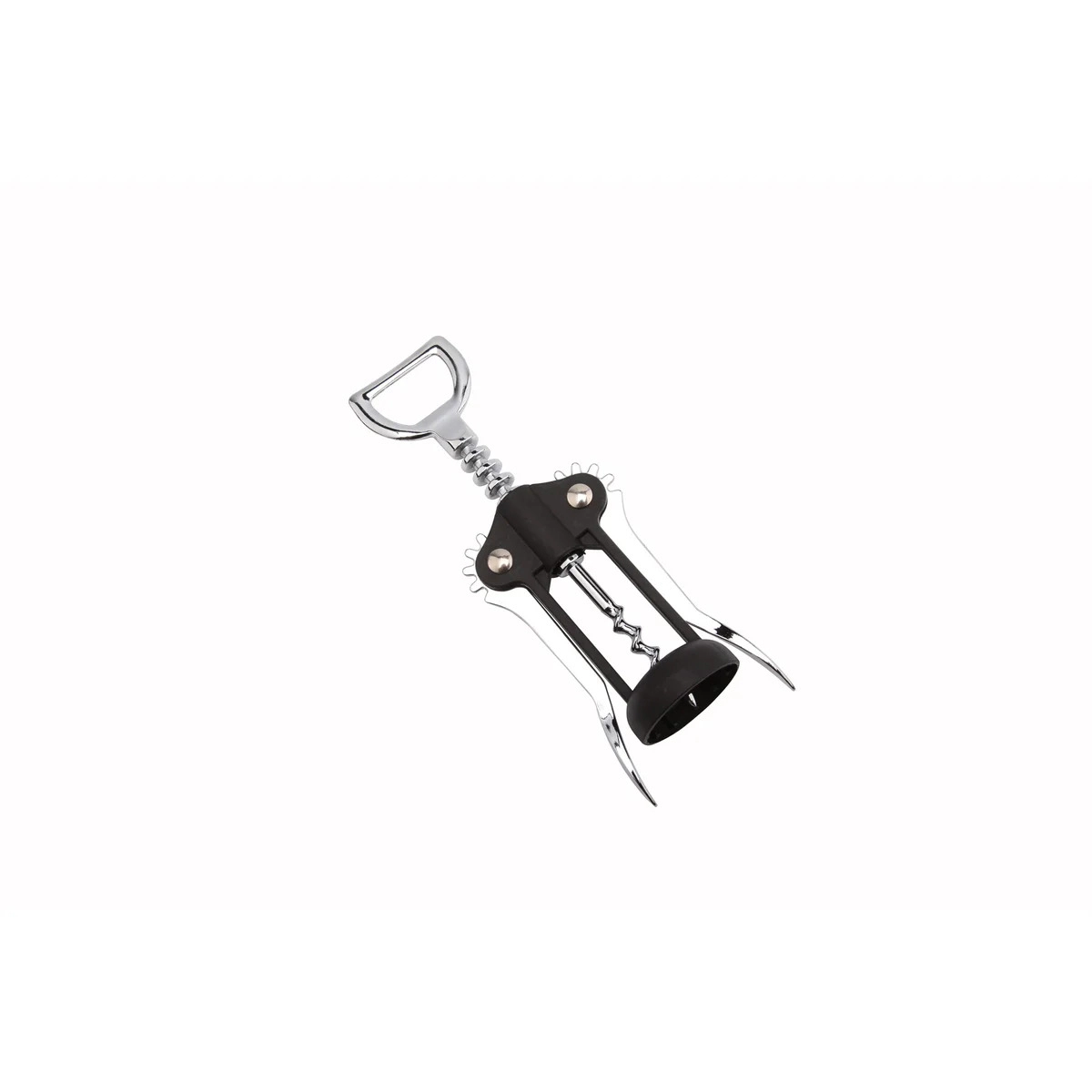 J&V TEXTILES Stainless Steel Wing Corkscrew Wine Bottle Opener, Zinc Alloy, Multifunctional