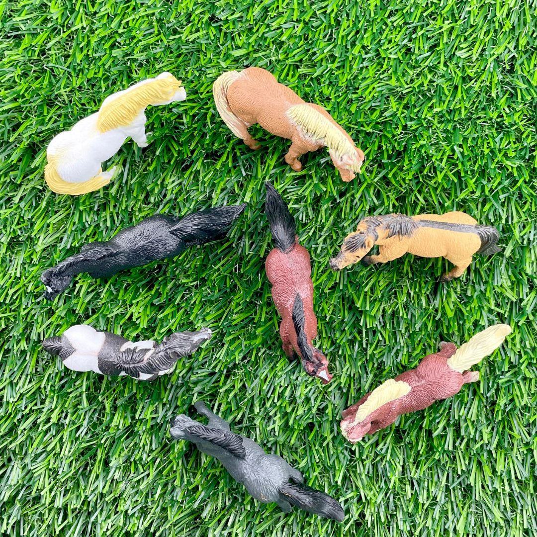 Safari Ltd. - Ponies TOOB - contains 8 Mini Figurines