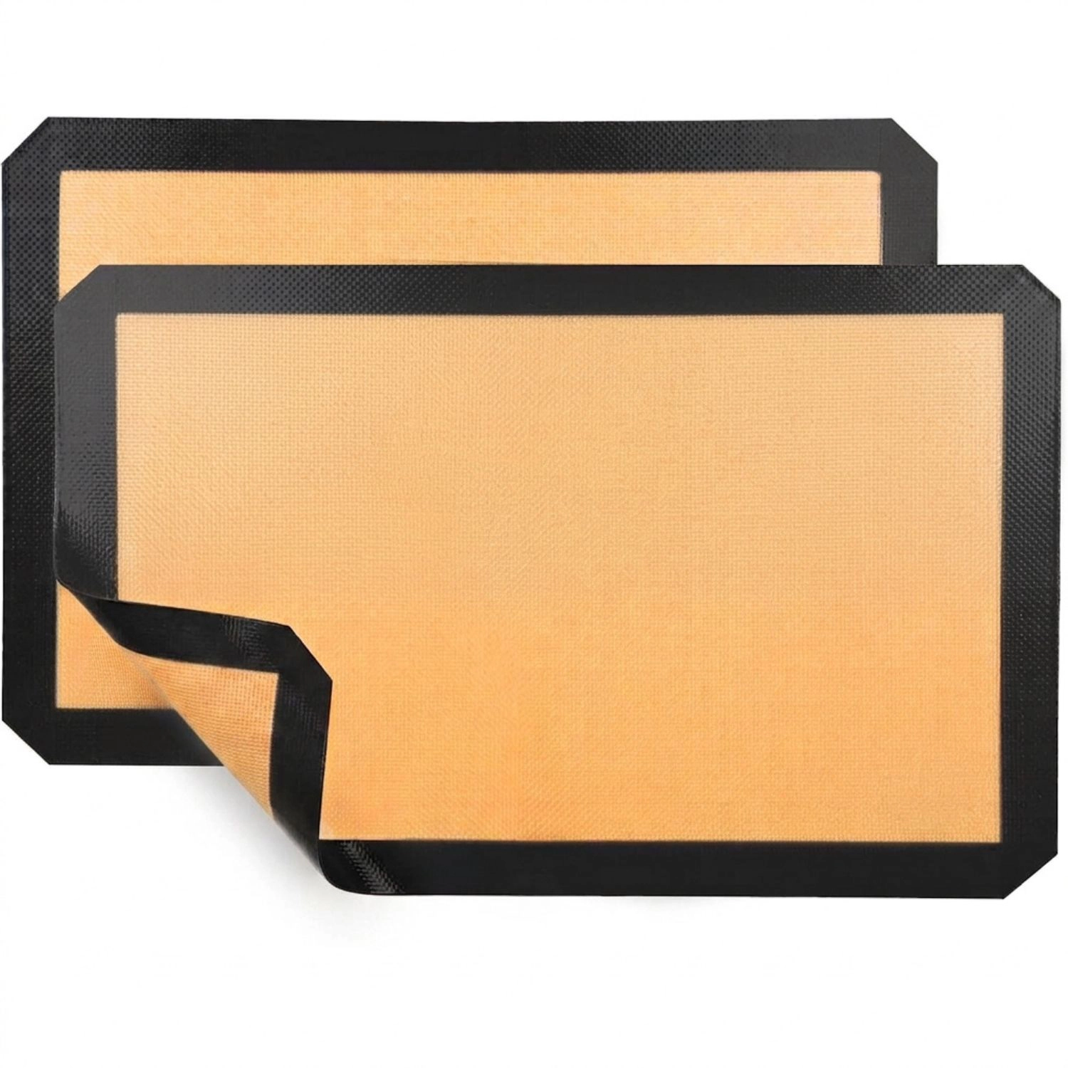 Zulay Kitchen 16.5"x11.6" 2-Pack Silicone Baking Mat - Reusable Nonstick Sheet