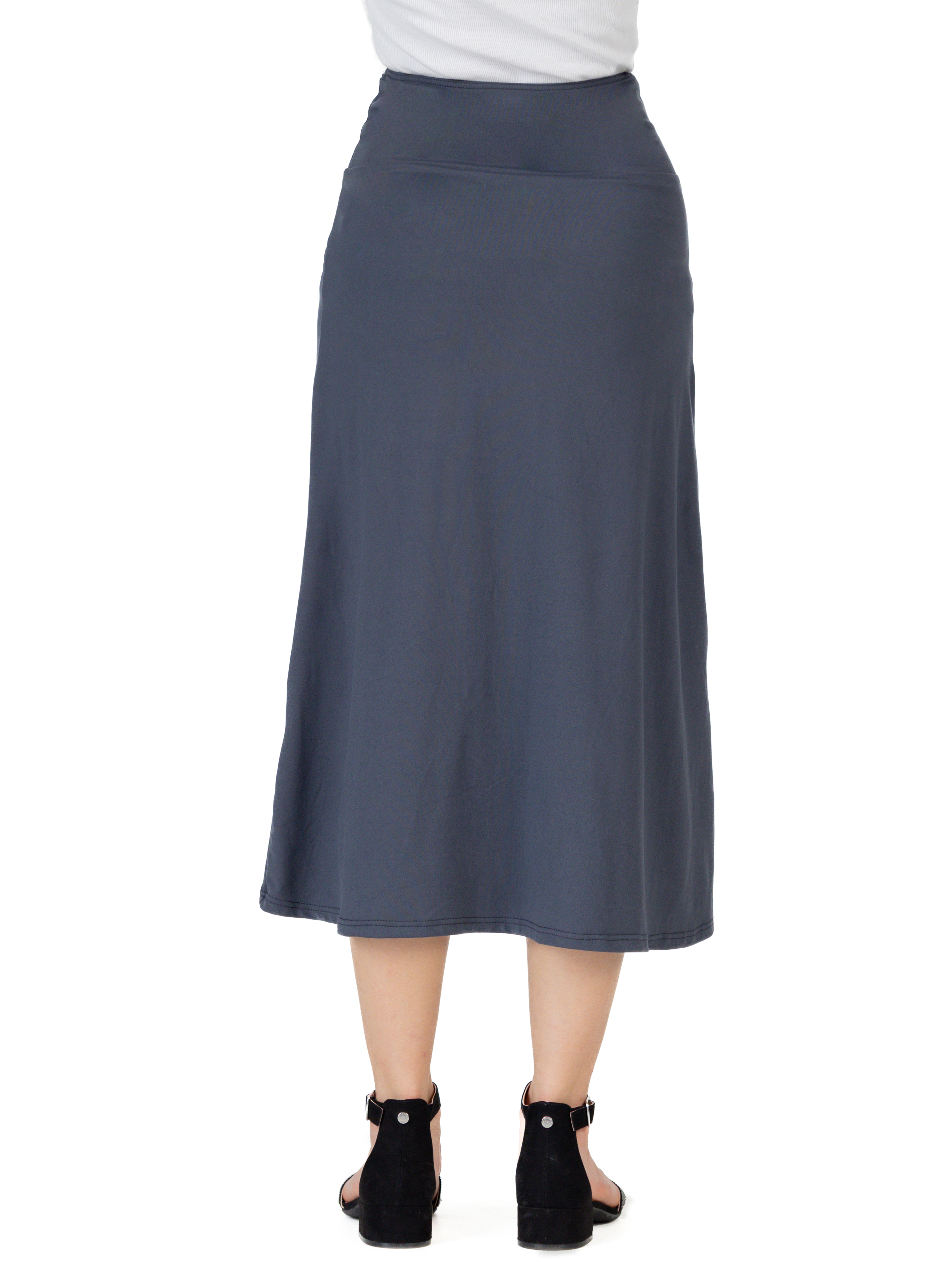 24sevenKid Essential Girls Elastic Waistline Maxi Skirt