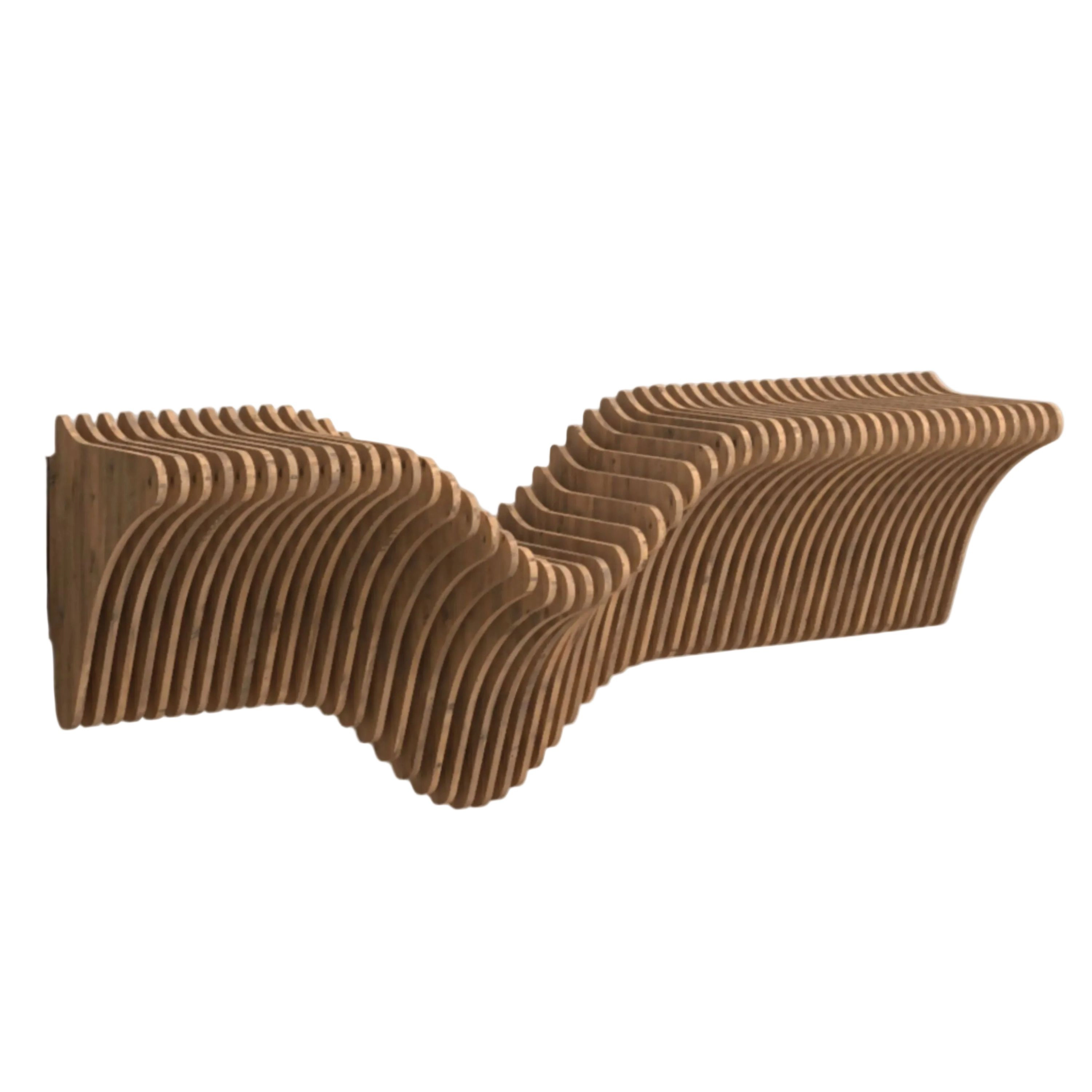 Wear Sierra 40" Geometric Floating Wall Shelf