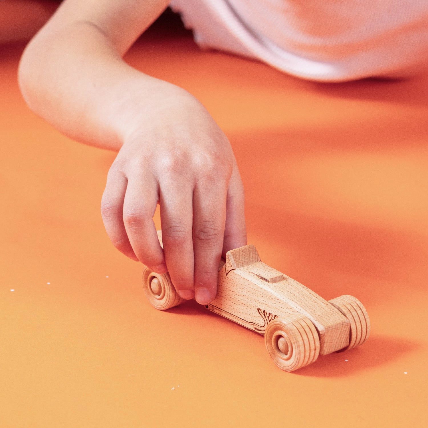 Indy Special 5.6" Small Beech Wood Car - Made in USA