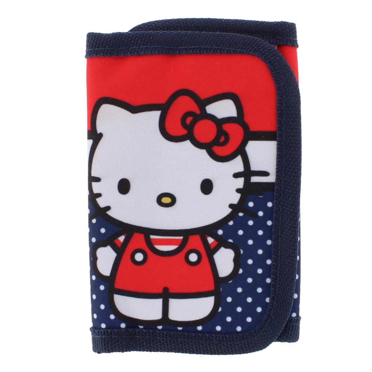 Textiel Trade Girl's Hello Kitty Americana Tri Fold Wallet