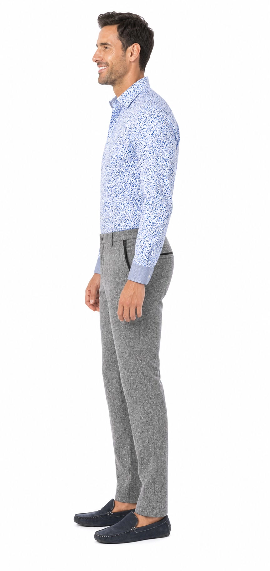 Elie Balleh Men's Casual Slim Fit Pants