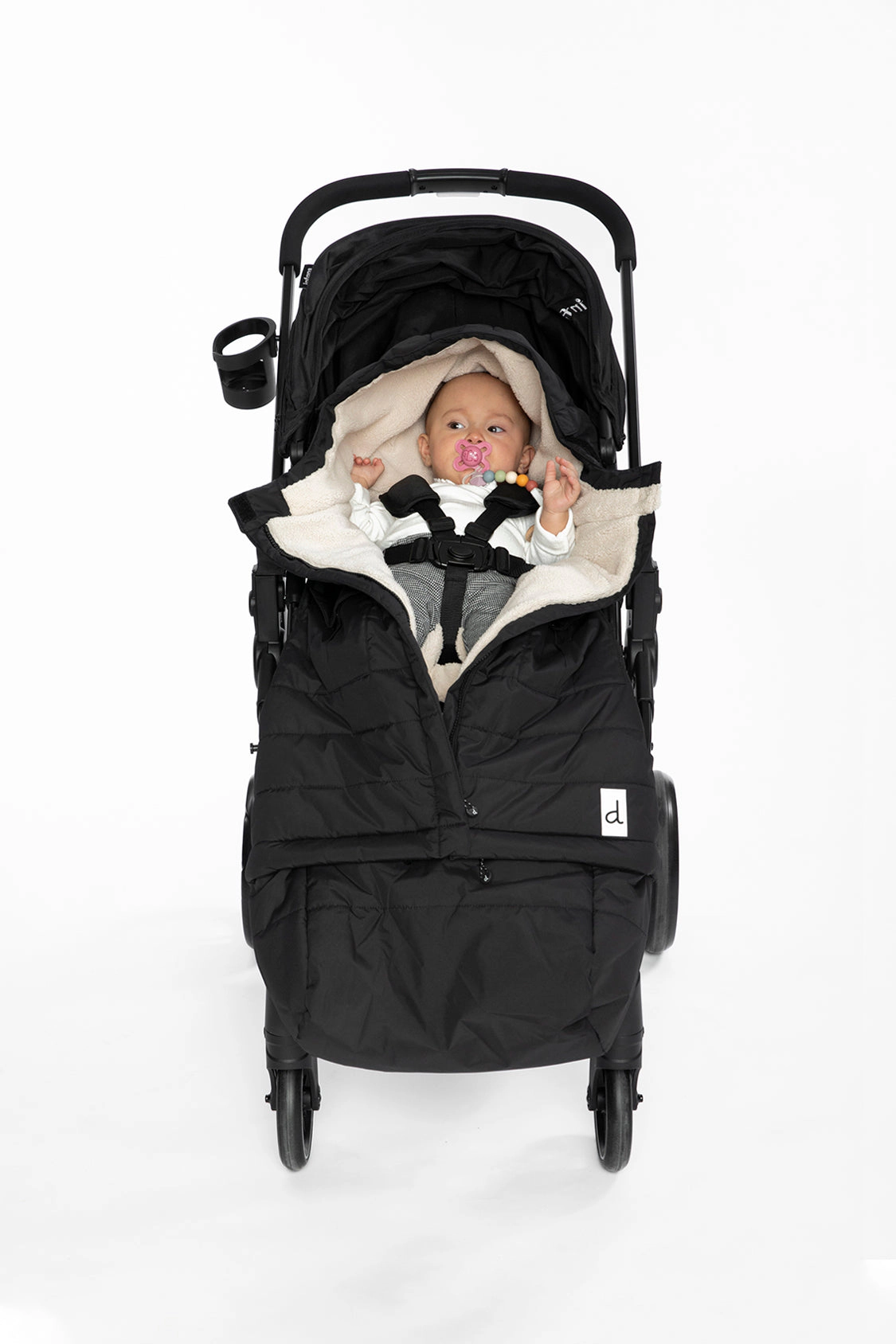 Deux par Unisex Quilted Evolutive Footmuff for Car Seats and Strollers