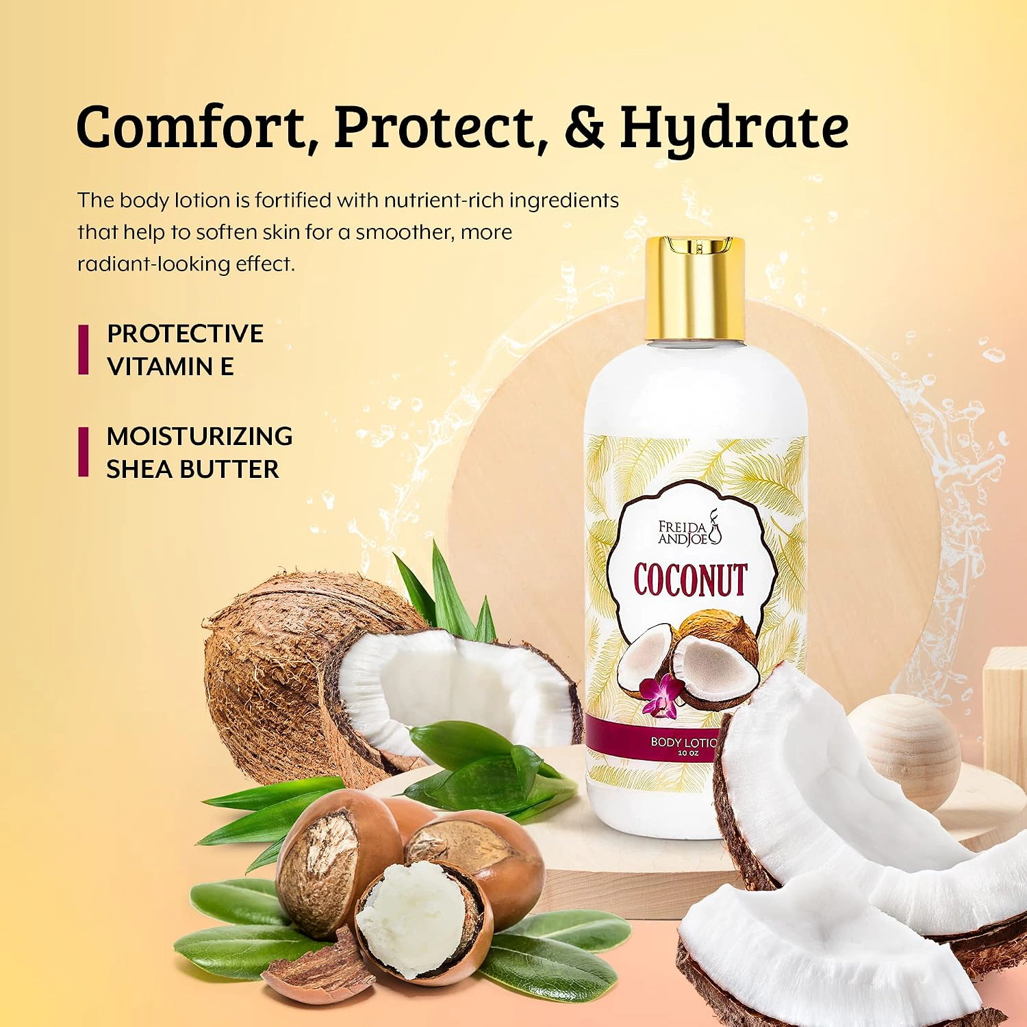 Freida and Joe Women 10oz Deep Moisturizing Fragrance Body Lotion & 8 oz. Fine Fragrance Body Mist Set