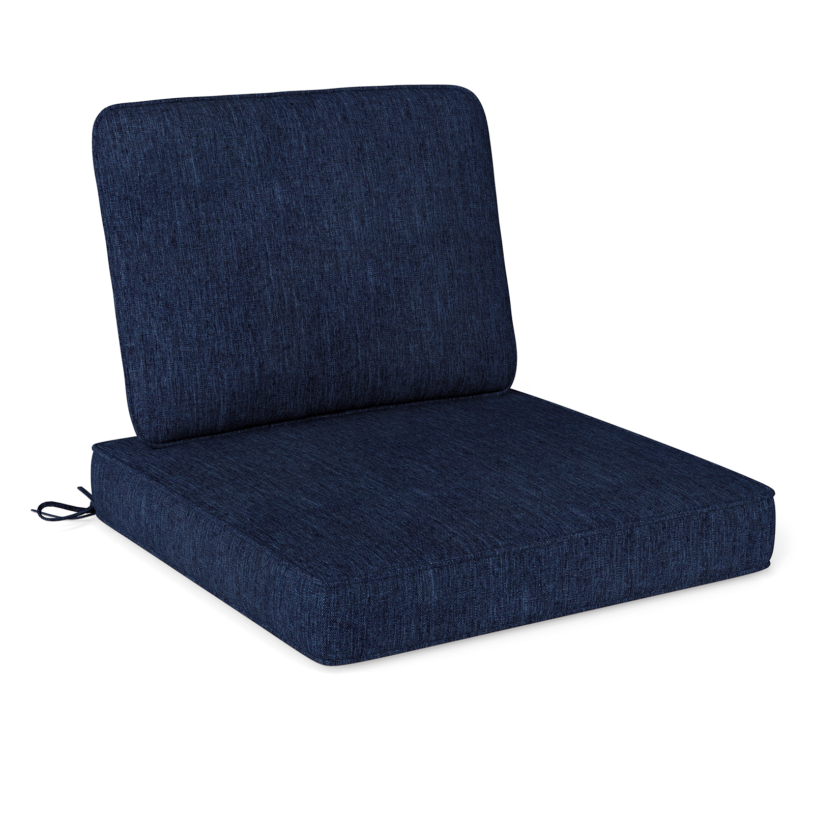 LJG Set of 4 Outdoor Patio Cushion Set with Removable Covers