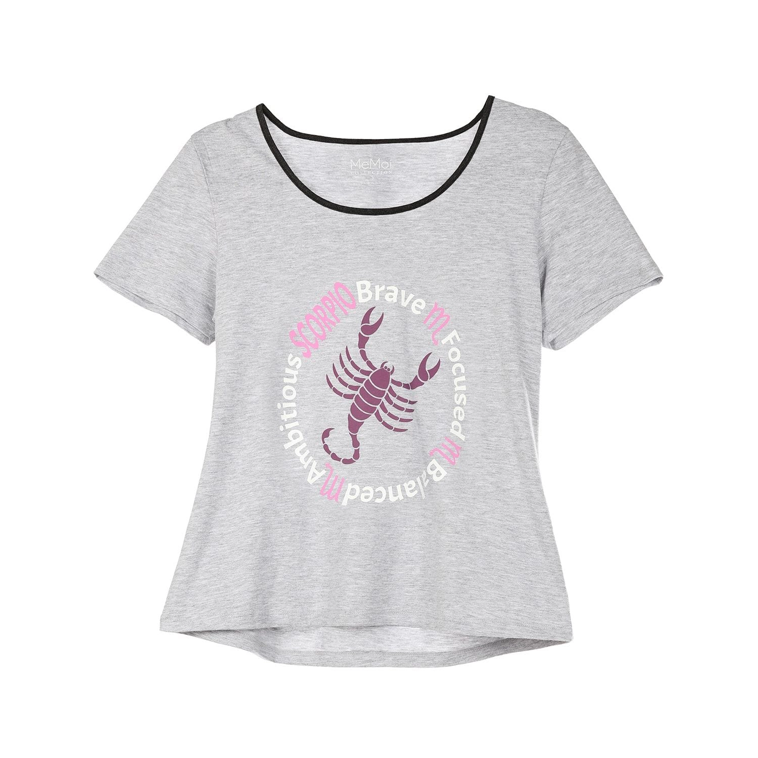 MeMoi Women's Scorpio Zodiac Sign PJ Short Set