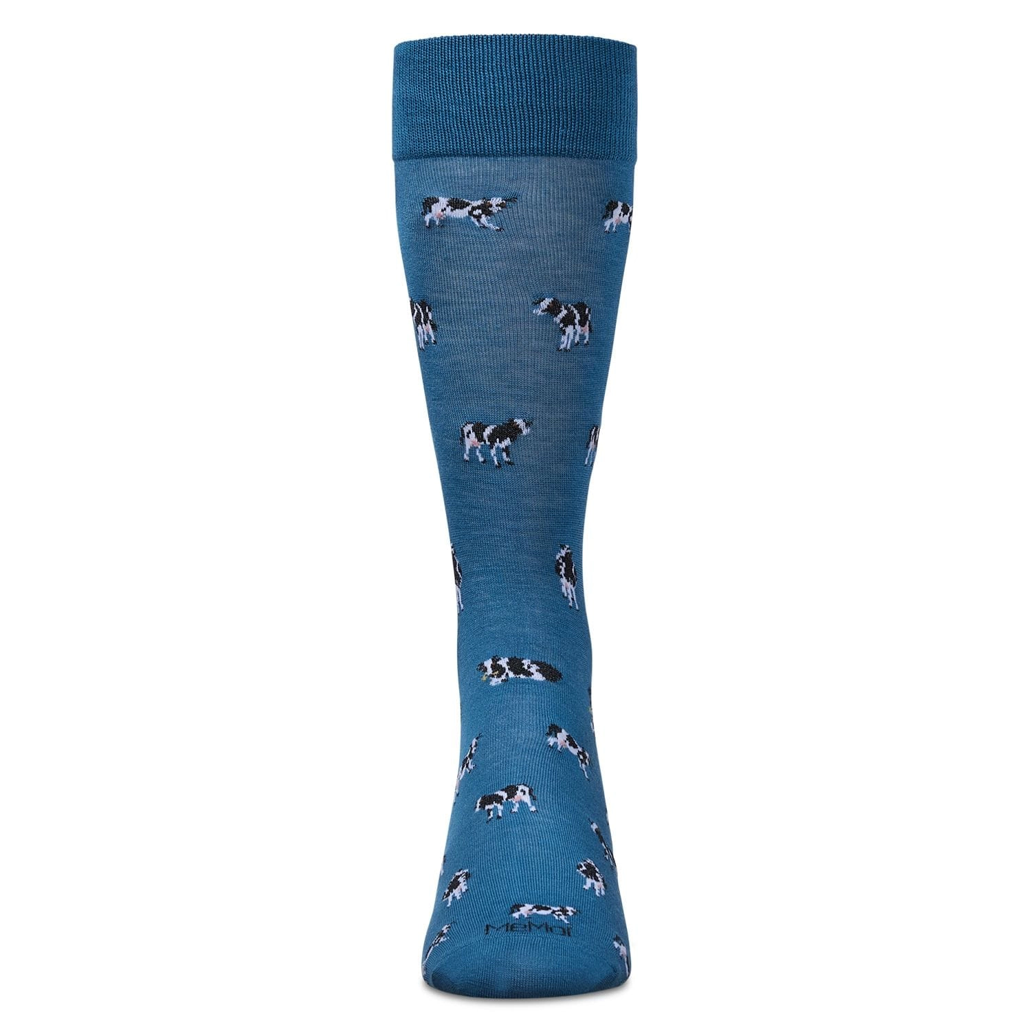 MeMoi Men's Cows Rayon From Bamboo Crew Socks