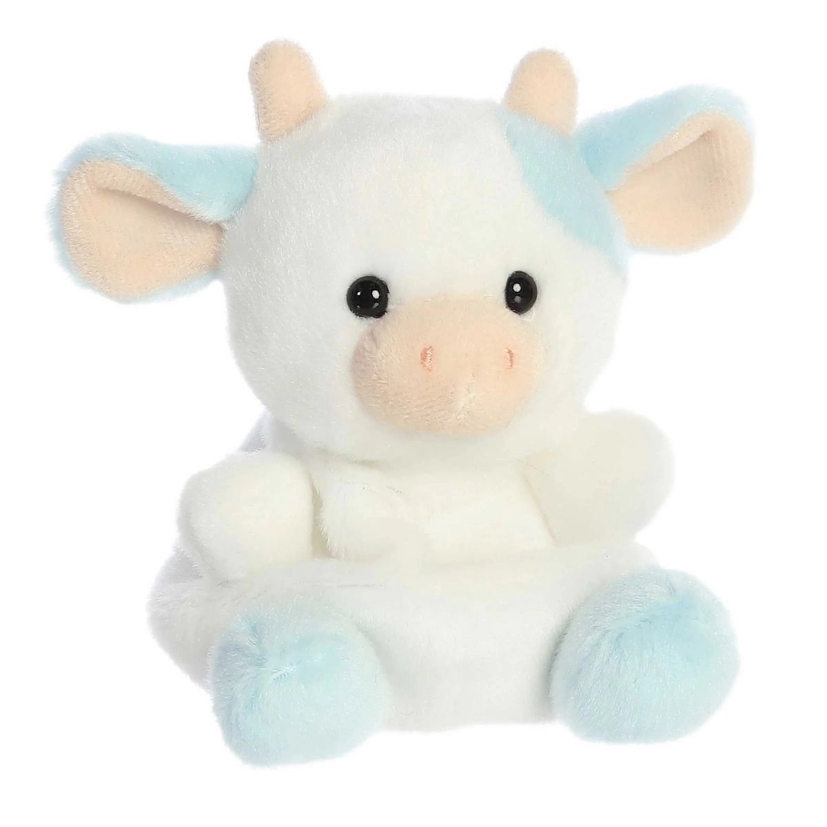 Aurora Palm Pals Skyla Blueberry Cow 5-Inch Stuffed Animal Plush