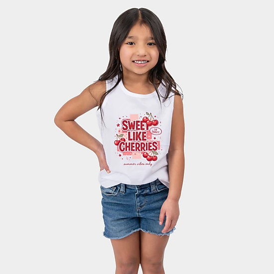 The Juniper Shop - Sweet Like Cherries Summer Vibes - Youth Tank Top