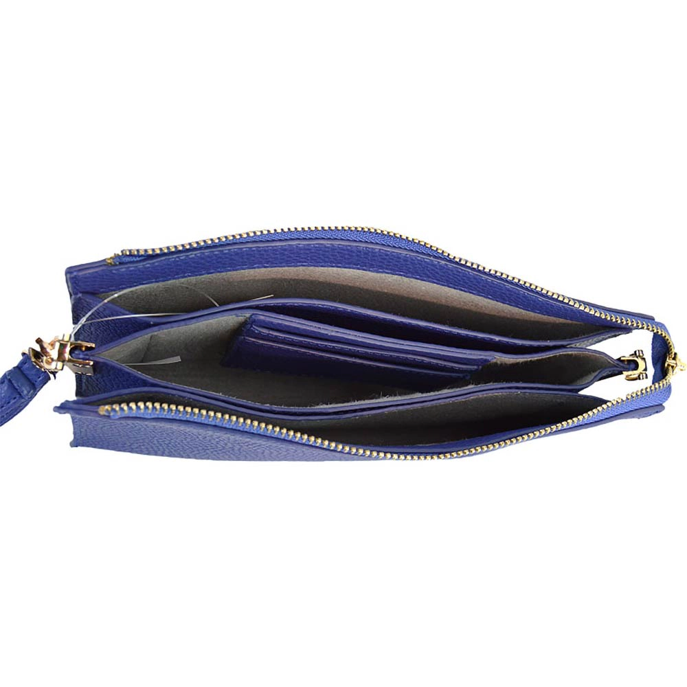 Fashnzfab Faux Leather Slim Wallet Crossbody Bag