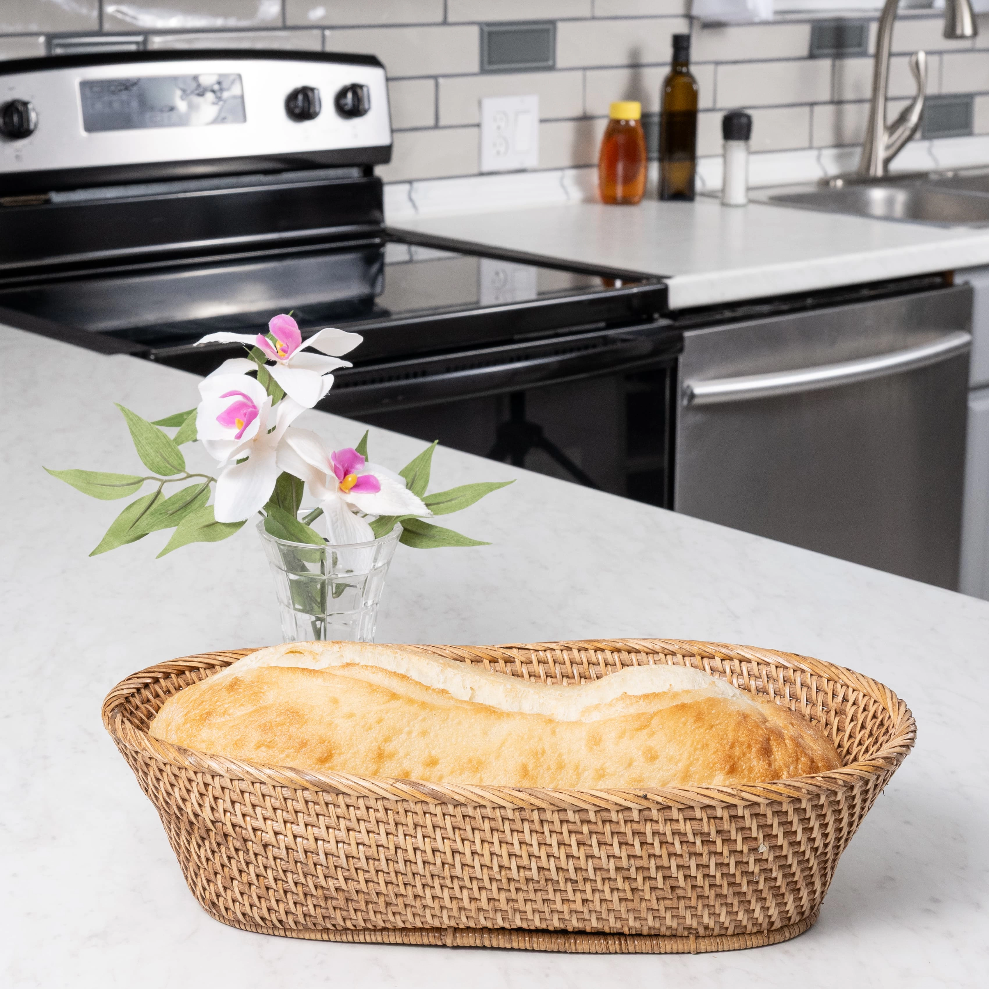 Saboga Home™ Oval Bread Basket