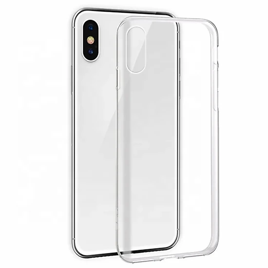 Qixxronics Transparent Case for iPhone XS Max Shockproof Phone Case Protective Cellphone Cover for iPhone XS Max