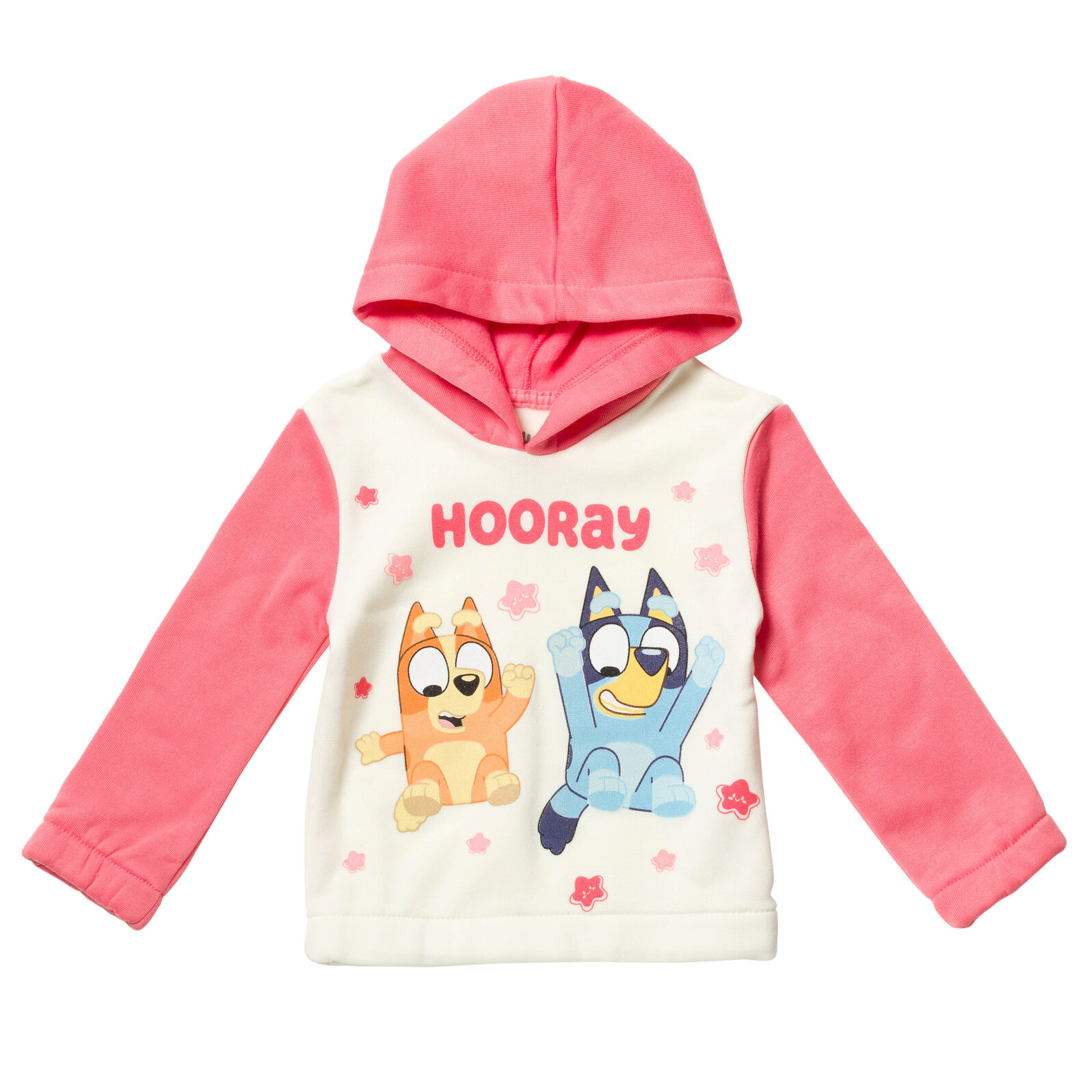 Bluey Little Girls' 2-Piece Fleece Hoodie and Pants Set