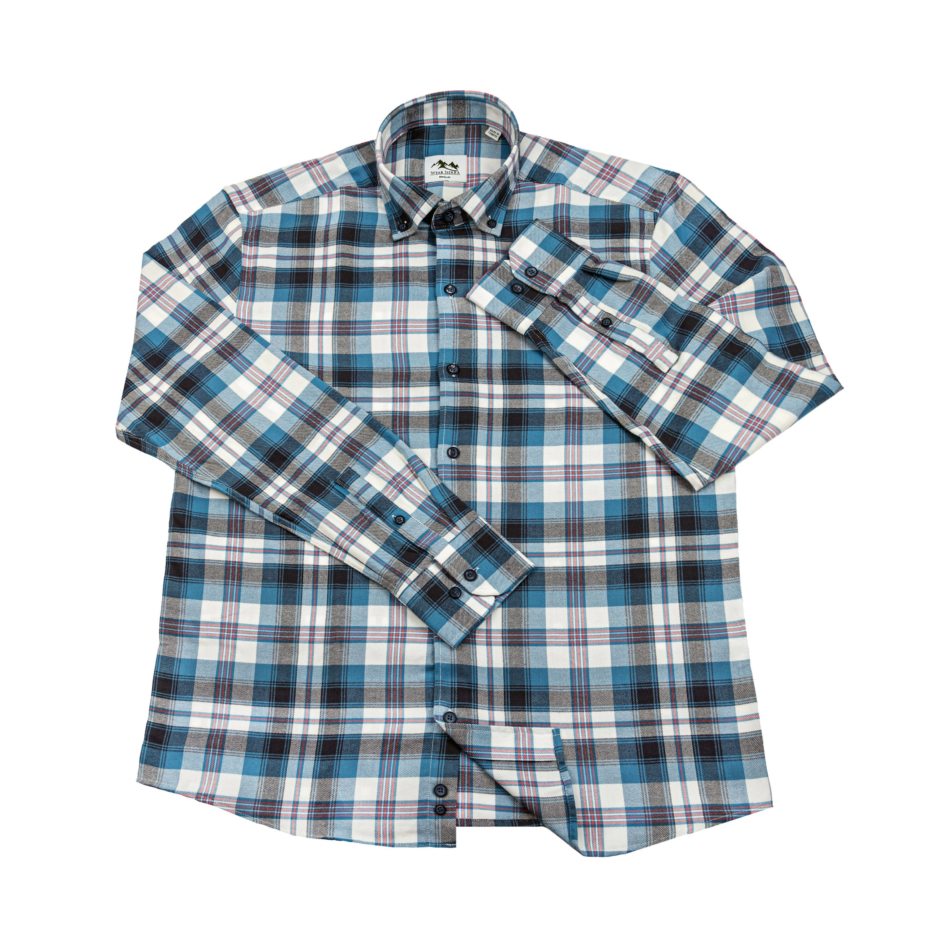 Wear Sierra Men's Long Sleeve Button Front Shirt